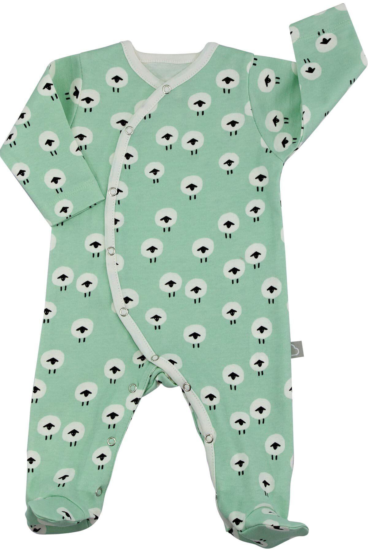 Boumini-Baby Jumpsuit with Baby Booties Meraha Lamb 1