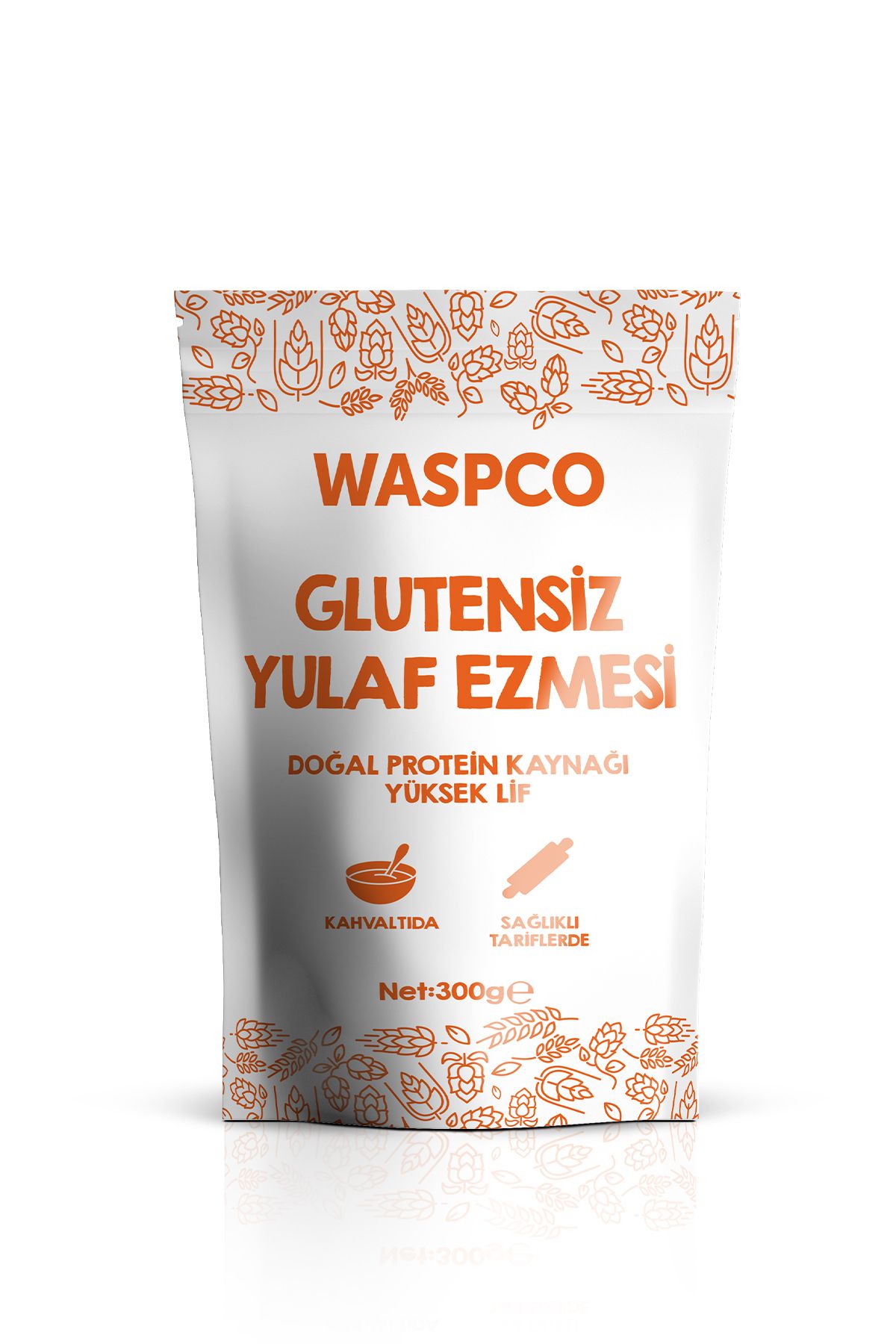 Waspco Glutensiz Yulaf Ezmesi 300g