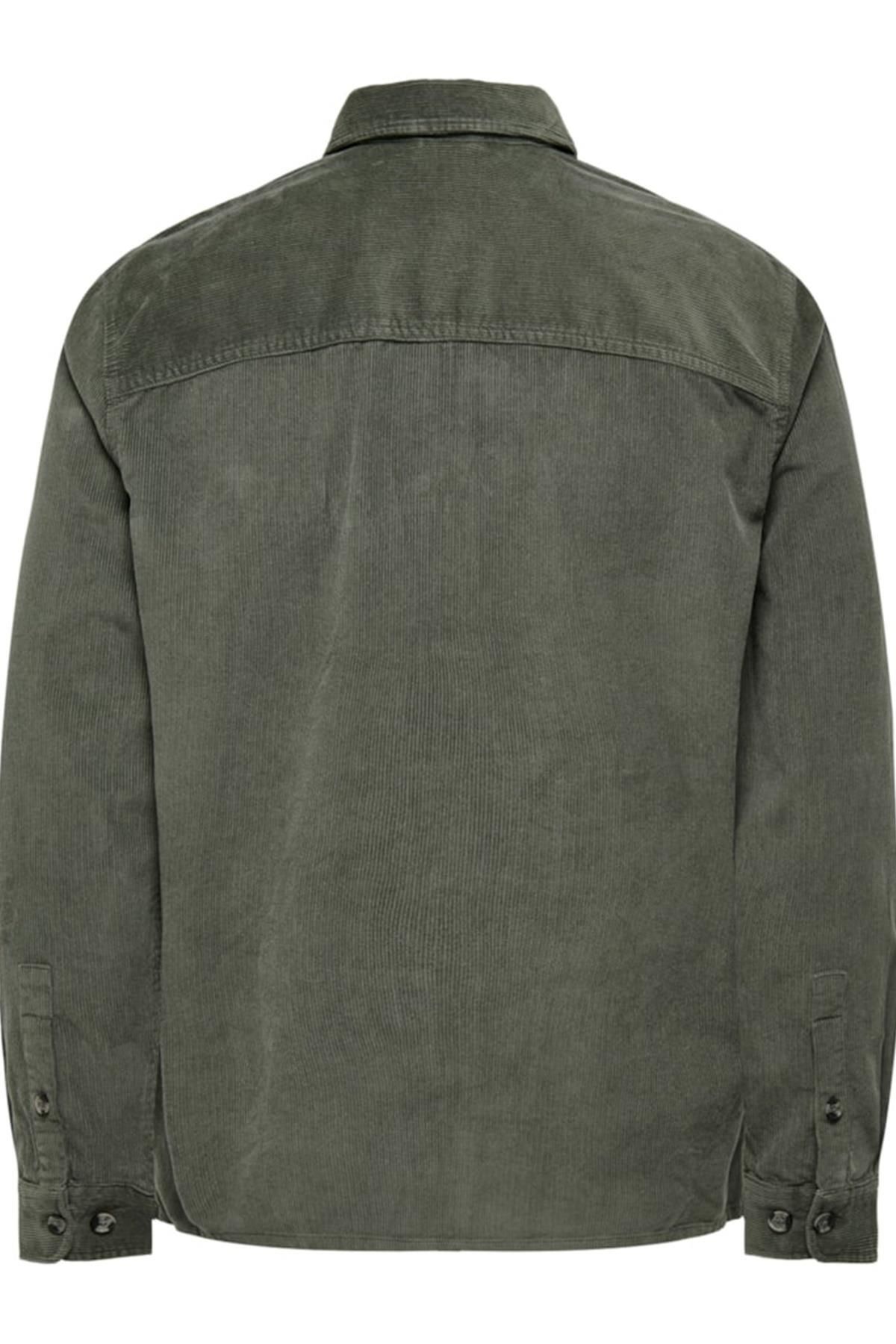 ONSALP 14W RLX 2PKT WASHD CORD ZIP NOOS KHAKI 22029769 Only & Sons