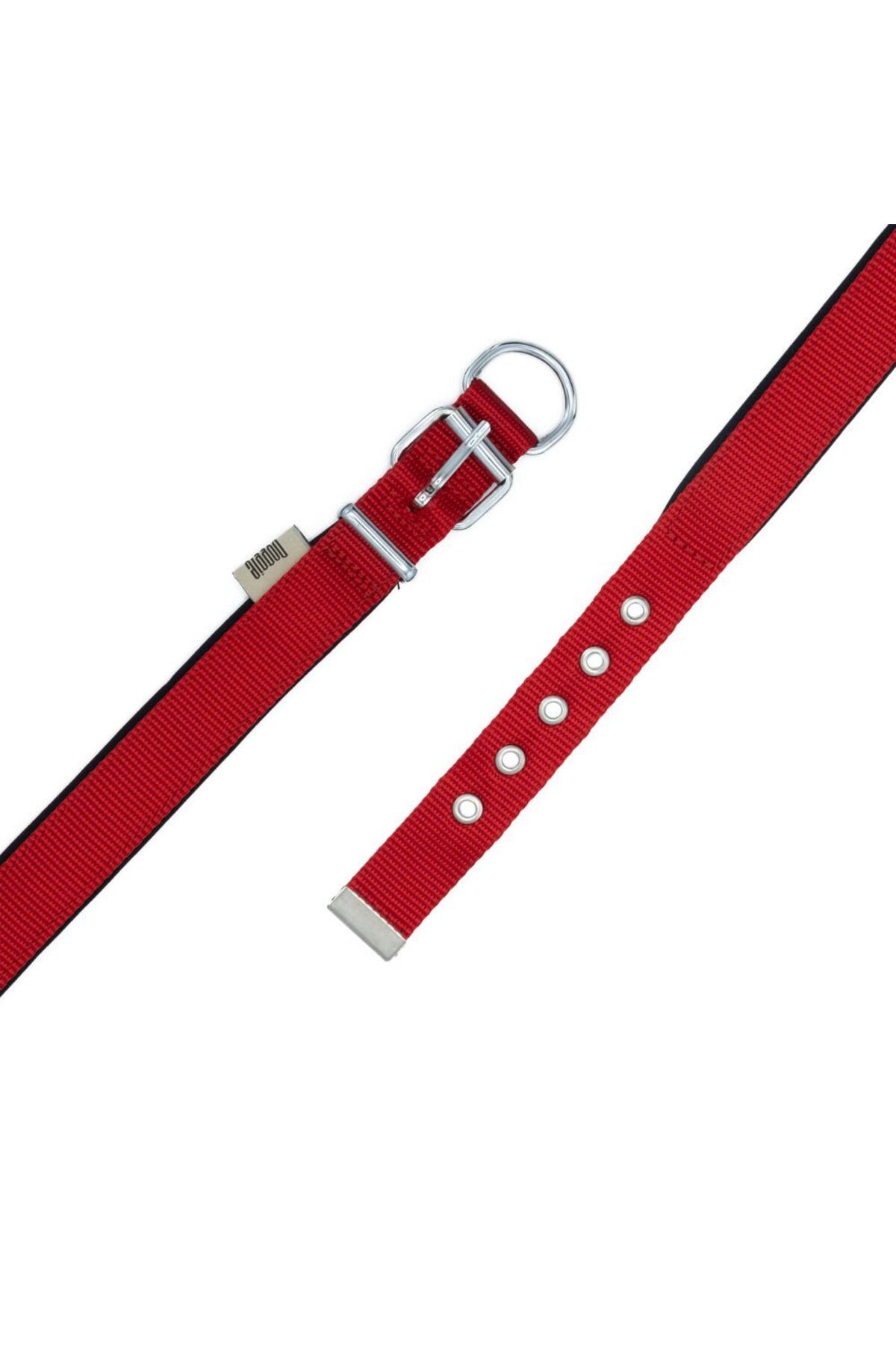 SAVAGE-Red Doggie Comfort Woven Collar - 2.5*42-50 cm (Dsbt-2510 L) 3