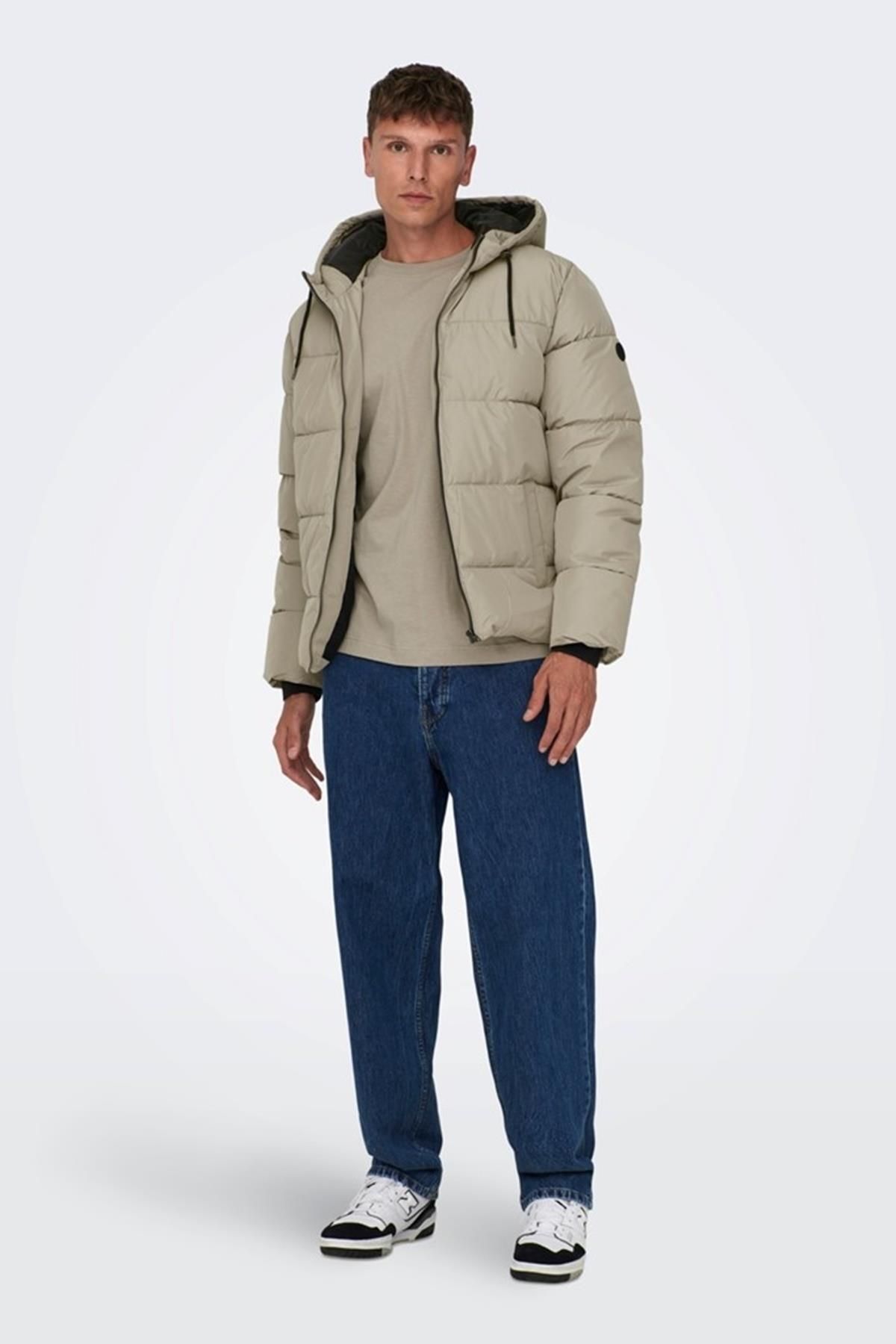 Onsmelvin Life Hood Puffer Jacket Otw Vd Only & Sons