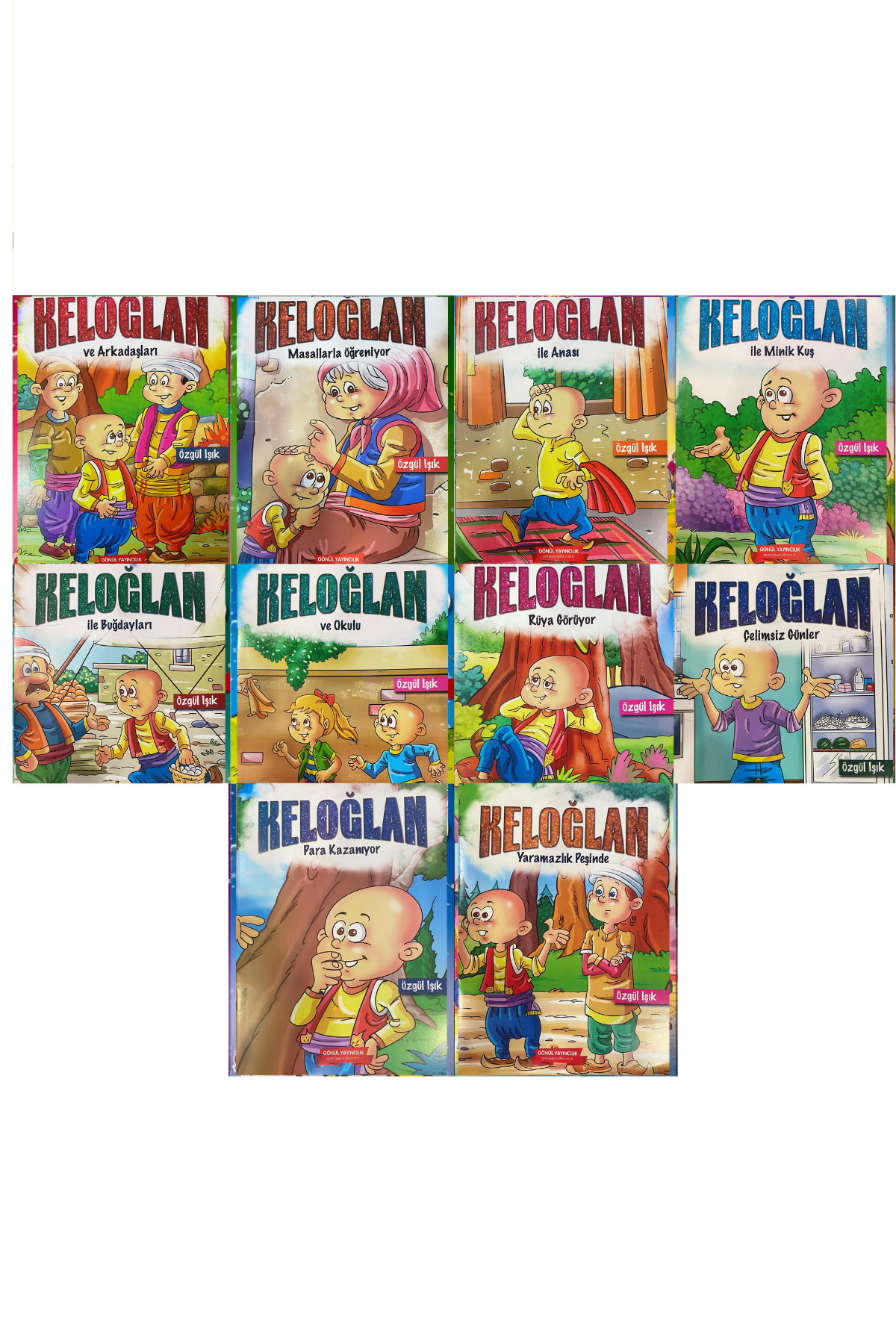 GÖNÜL YAYINCILIK 3-8 Yaşa Uygun Süper Hikaye Seti(KELOĞLAN 10'LU HİKAYELER) fotoğrafı 2 (önizleme)