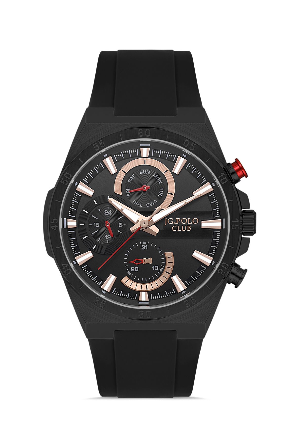 JG. Polo Club-Jg Polo Club Silicone Sports Watch 1