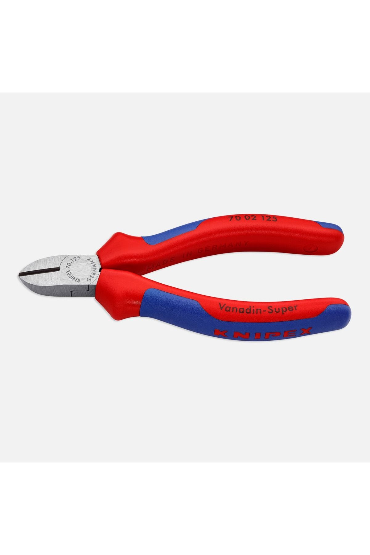 Magnotto Yan Keski Fosfat Kaplama Knipex 125 Mm Hassas Kesici Dövme Çelik Keski Keskin Uç