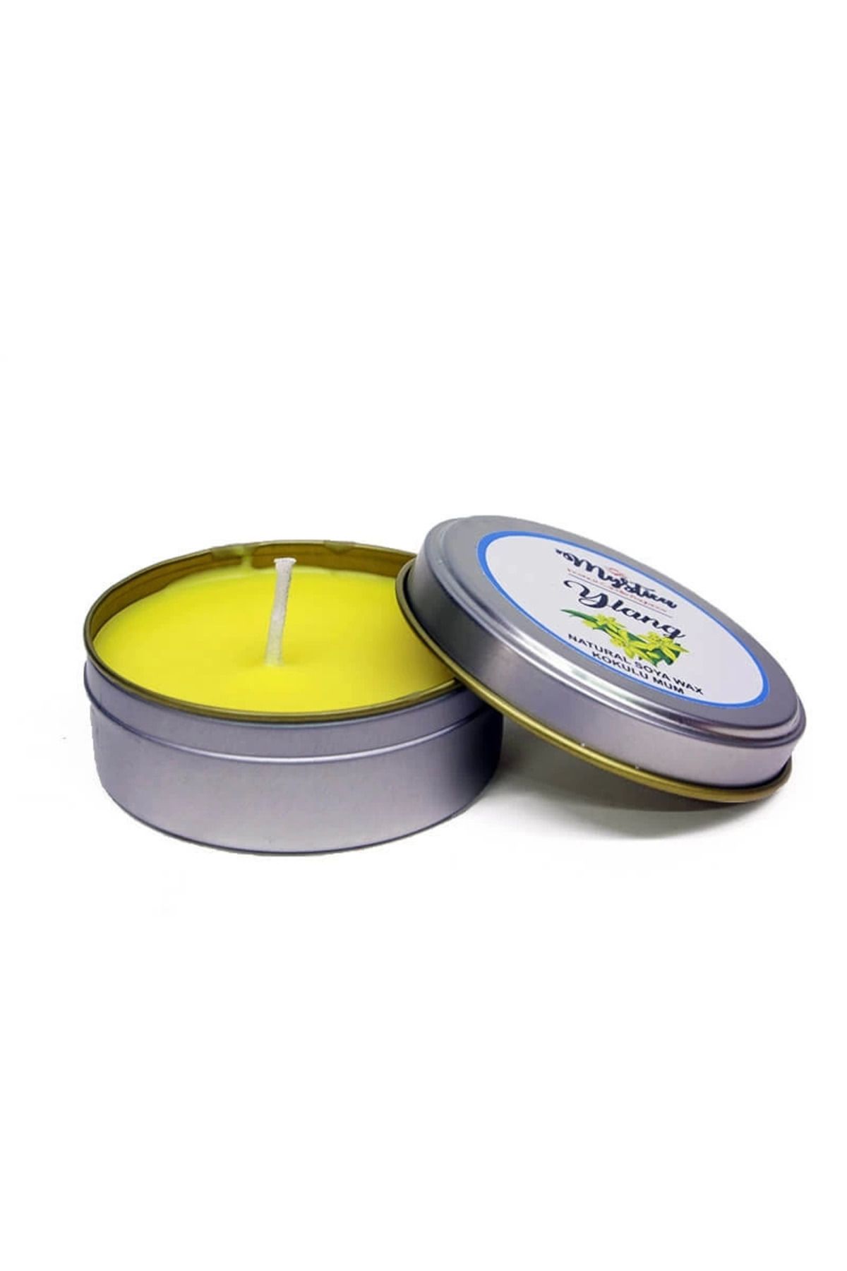 Take and Happy Soya Wax Mum Kokulu Tenekede Ylang Ylang