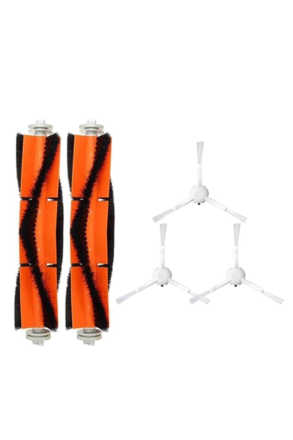 teknotrust Robot Süpürge Yedek Parça Seti, Temizlik İçin Uygun, 5'li Paket
