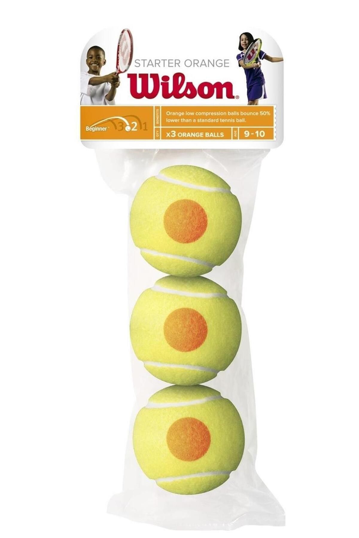 توپ تنیس WILSON WRT 137300 STARTER TENNIS BALL 3L ORANGE Avessa