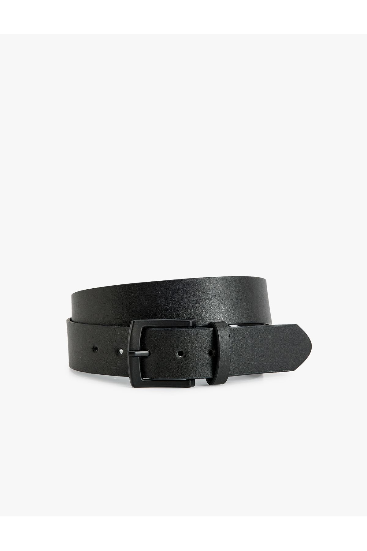 Koton-Faux Leather Belt - Buckle Detailed 1