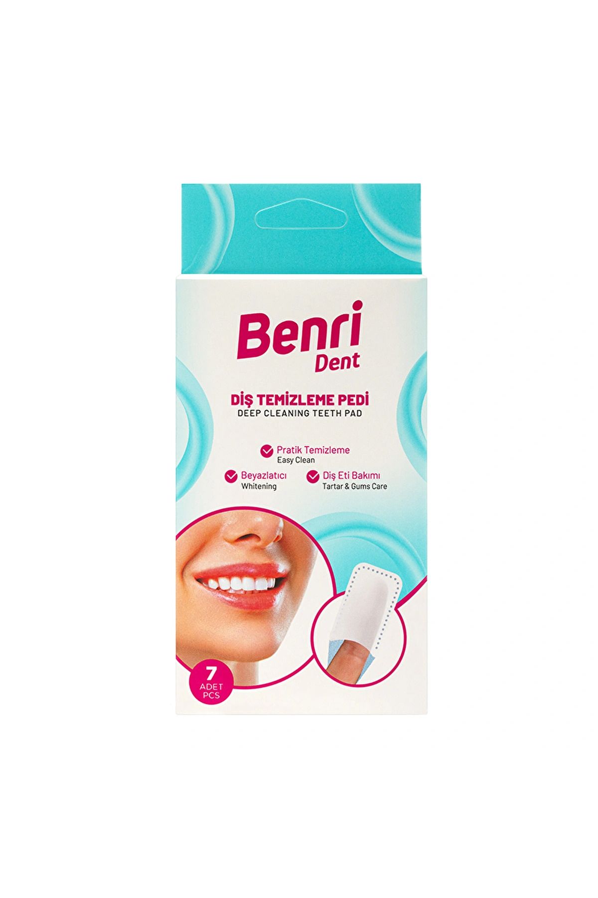 Benri DİŞ TEMİZLEME PEDİ 7'Lİ