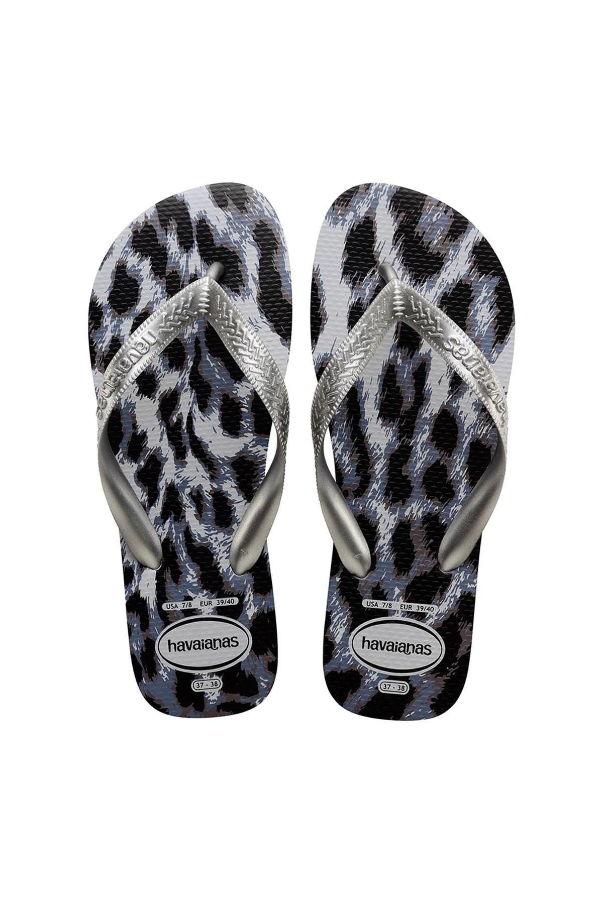دمپایی چند رنگ زنانه توده. حیوانات برتر خاکستری 4132920 Havaianas