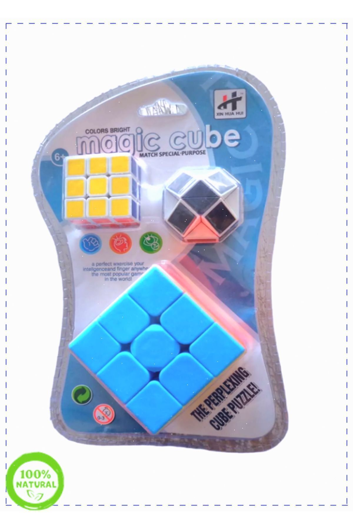 OMZ Şekilden Şekile Giren Sihirli Yılan Zeka Küpü Snake Magic Cube Kız Oyuncakları Erkek Cocuk fotoğrafı 7 (önizleme)