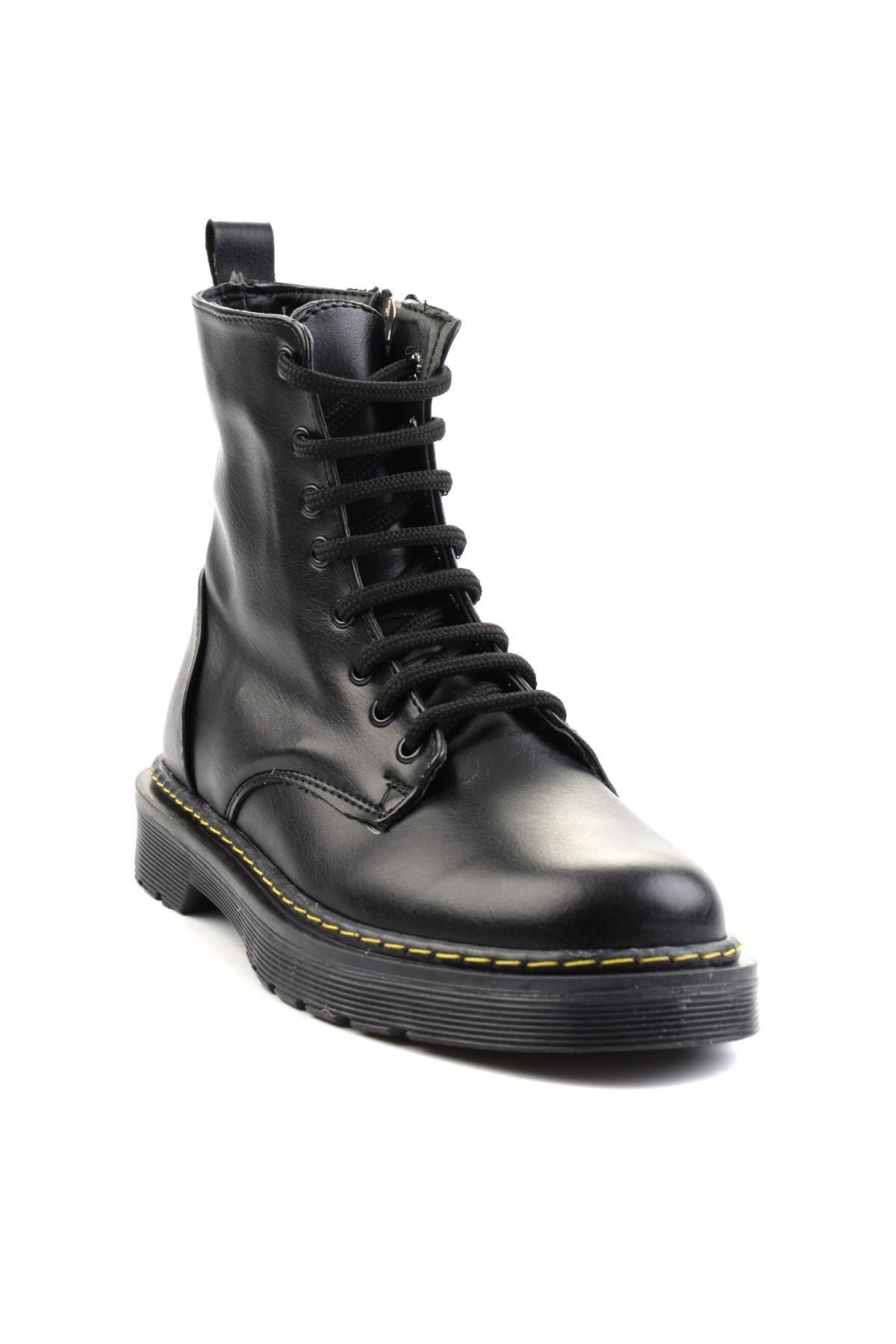 Siyah Kadın Bot & Bootie K02836000409 - 3