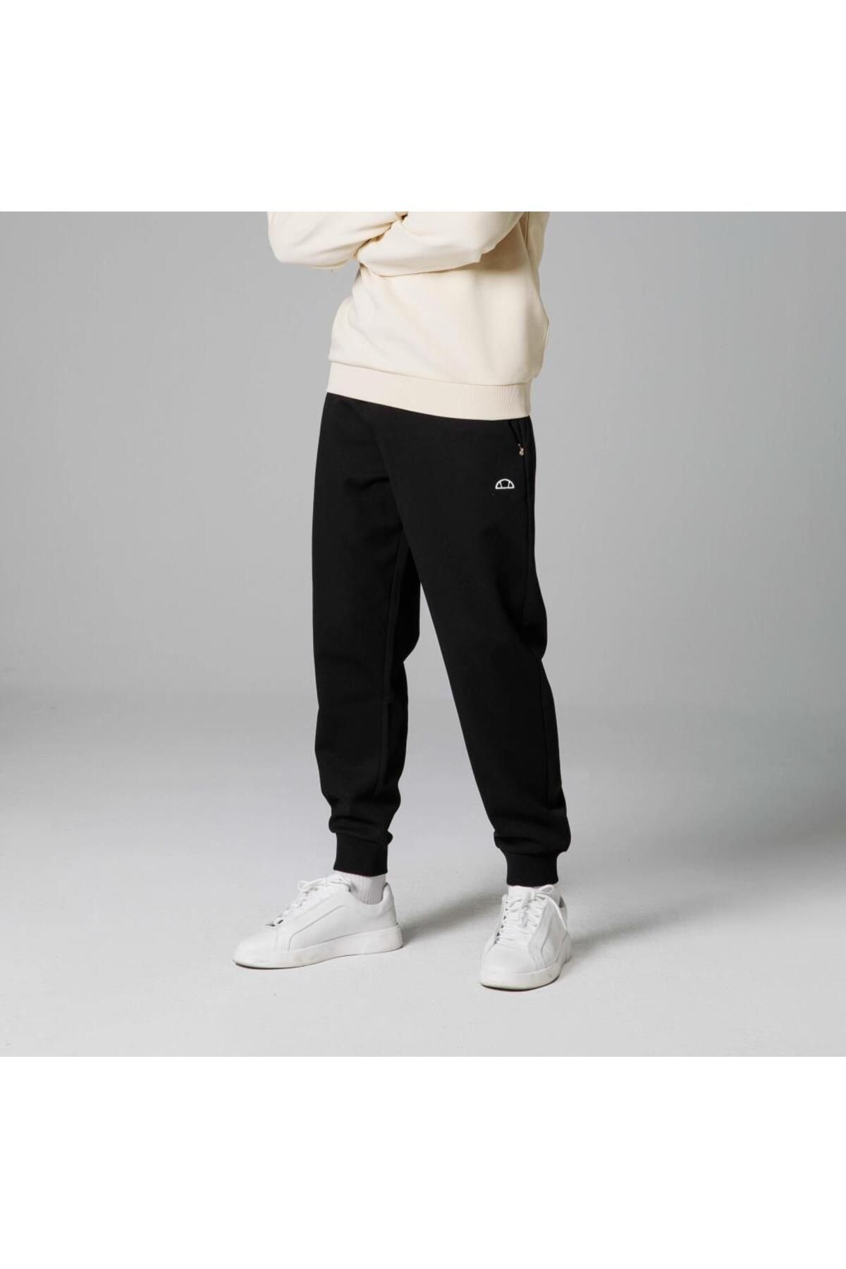 Ellesse-Αθλητικό Παντελόνι Μαύρο Ανδρικό Em219 1