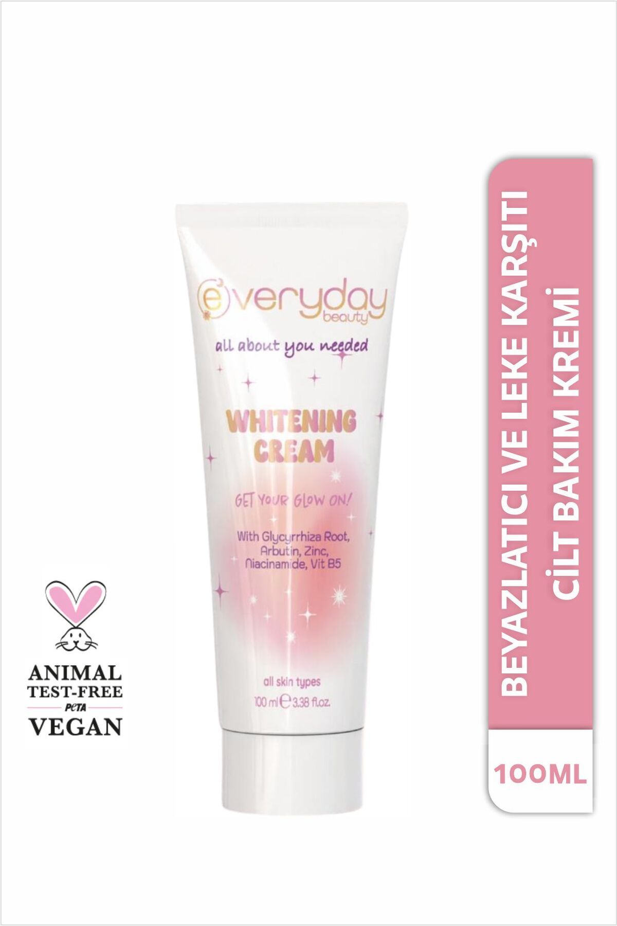 Everyday Beauty Leke Karşıtı Beyazlatıcı Cilt Bakım Kremi 100 ml (ARBUTİN NİACİNAMİDE PANTHENOL)