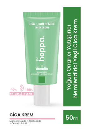 the hoppa. Yoğun Nemlendirici Yeşil Cica Krem Madecassoside Asiaticoside Cent...
