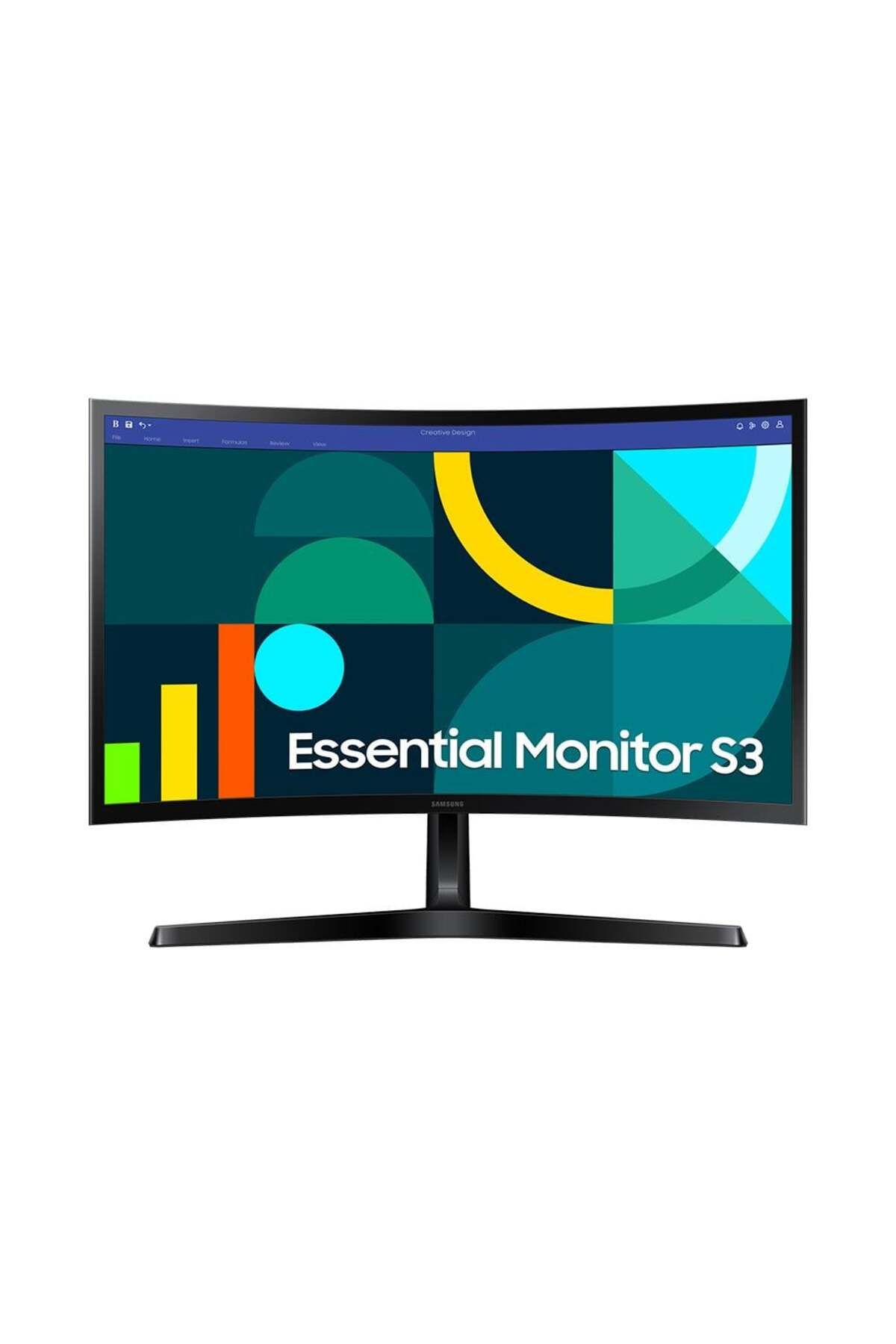 Samsung 27" LS27D366GAUXUF ESSENTIAL 4Ms 100Hz FULL HD CURVED MONITOR