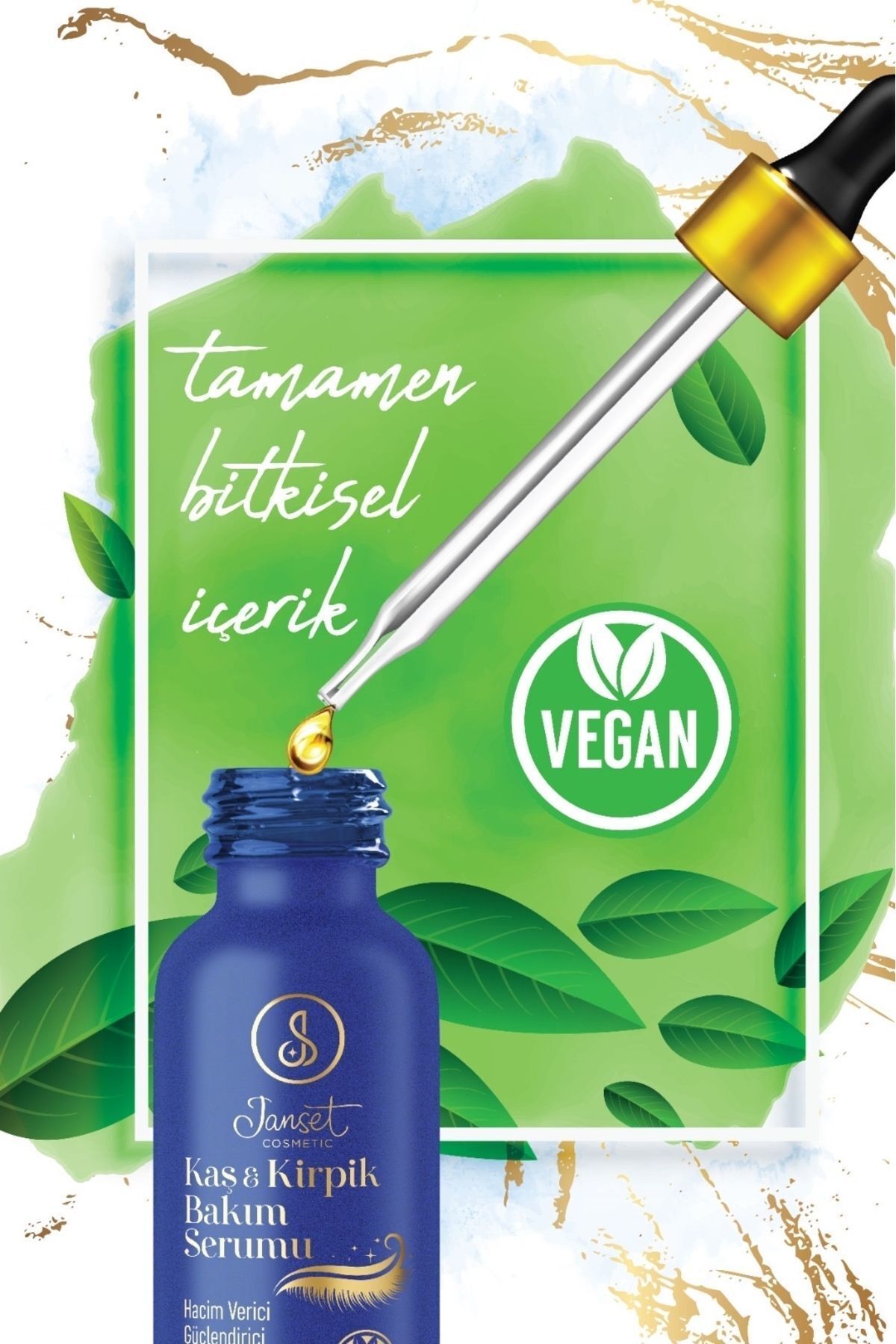 Janset Cosmetic Vegan Kaş ve Kirpik Serumu 30 ml