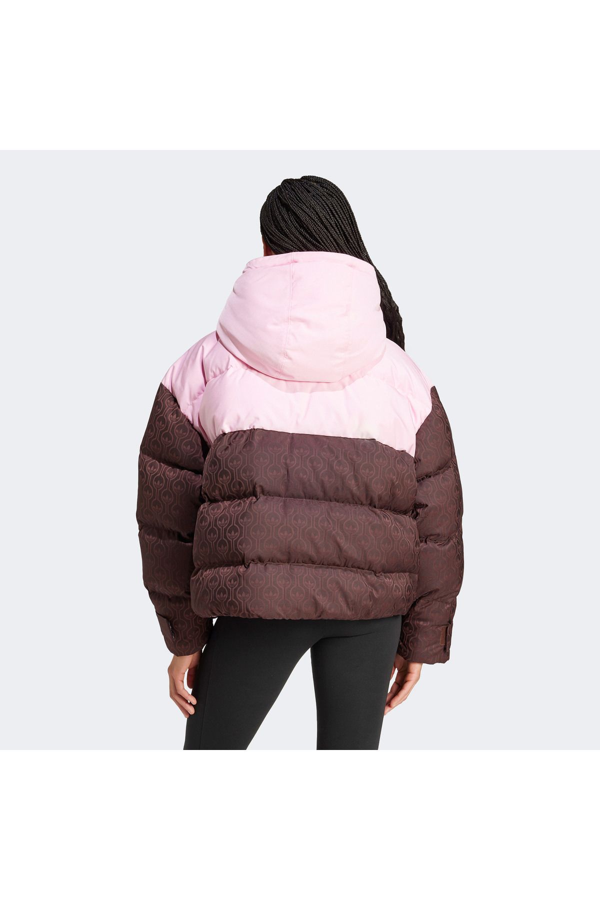 adidas-Premium Women's Pink/Brown Coat 3