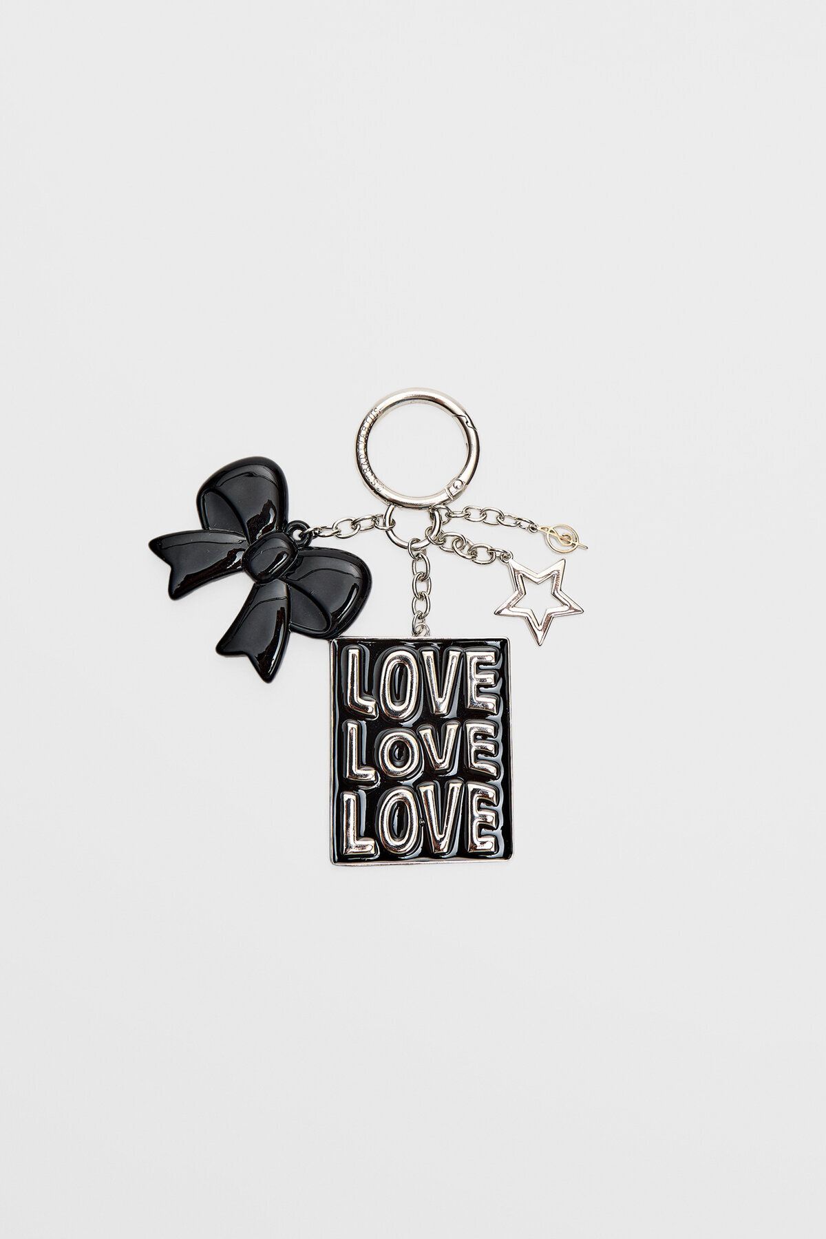 Stradivarius-Bow and charm key ring 1