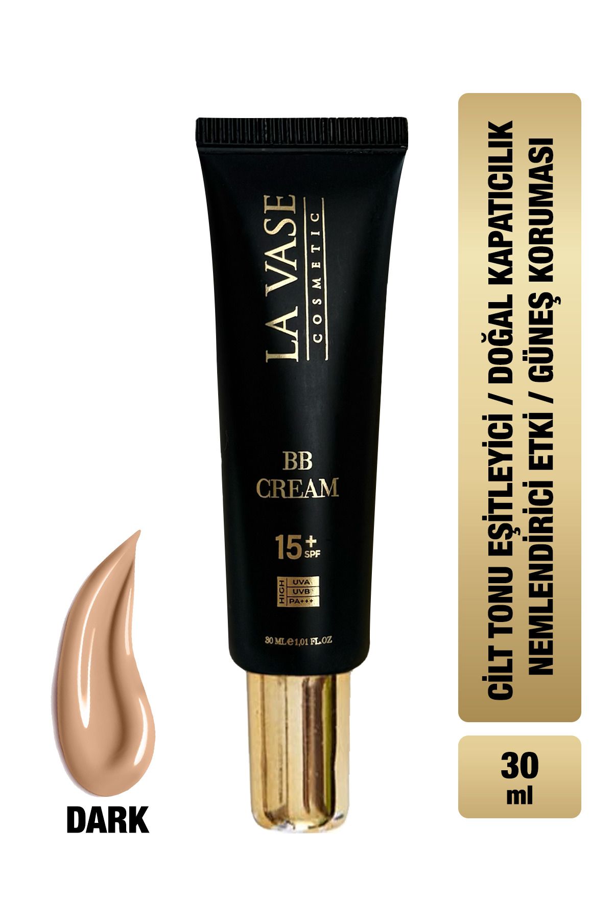 La Vase BB Cream-SPF 15 korumalı-Dark