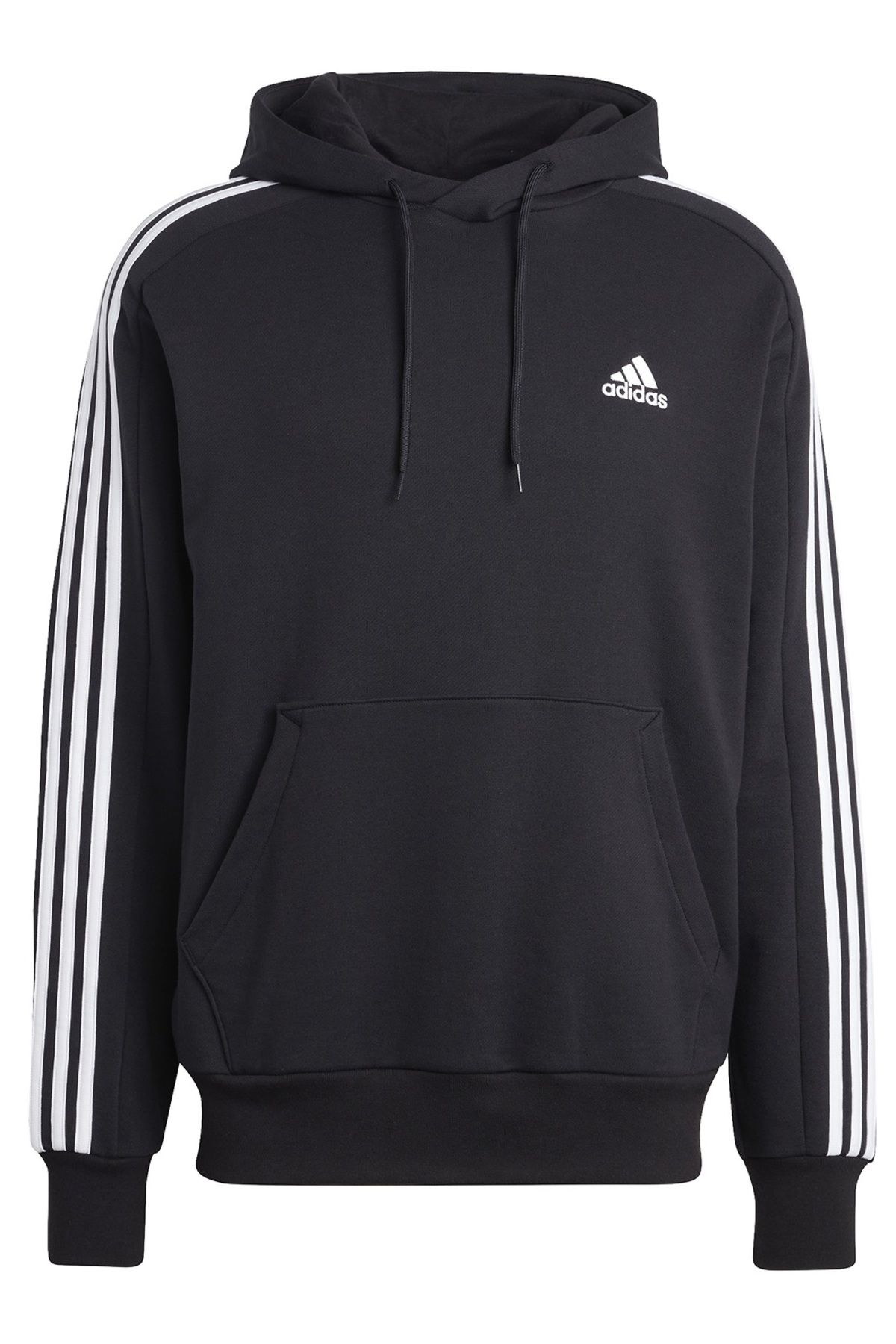 adidas-Pánské ležérní mikiny M 3S Ft Hd - IC0435 Černá 1