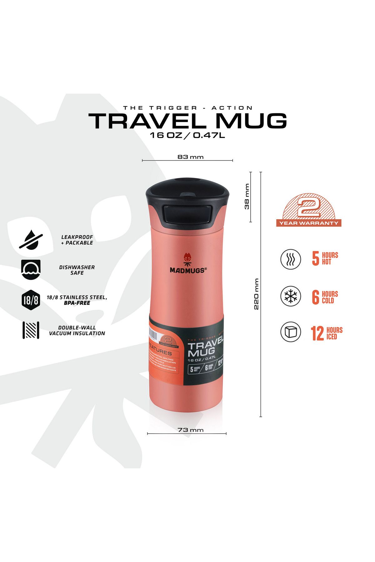 MADMUGS TRAVEL MUG