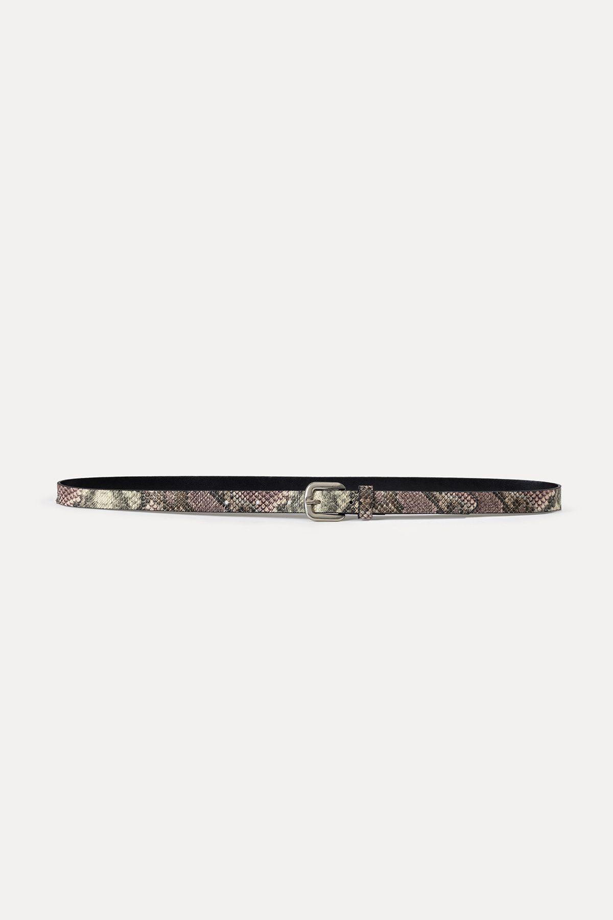 VATKALI-Thin Belt with Animal Print 2