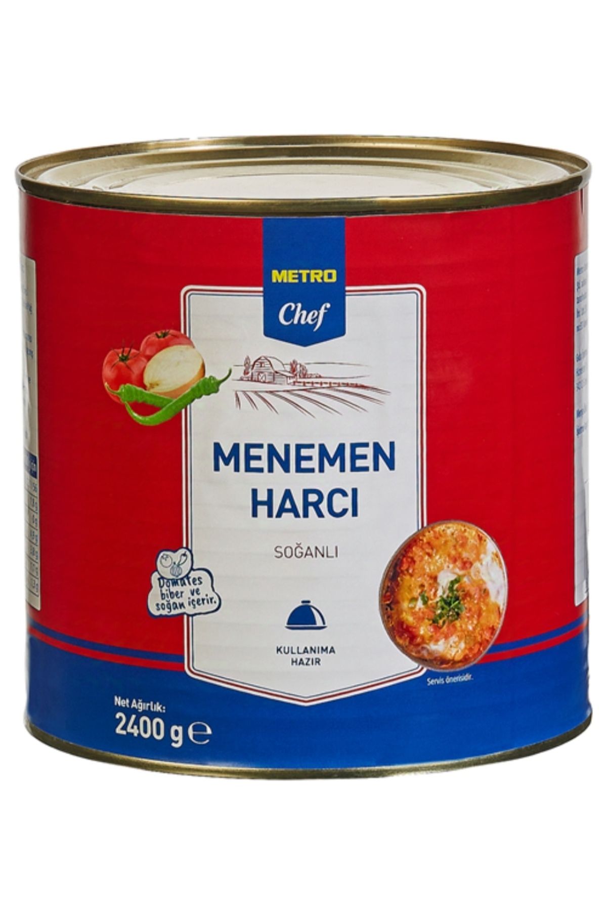 Metro Chef Menemen Harcı SOĞANLI 2.4 Kg