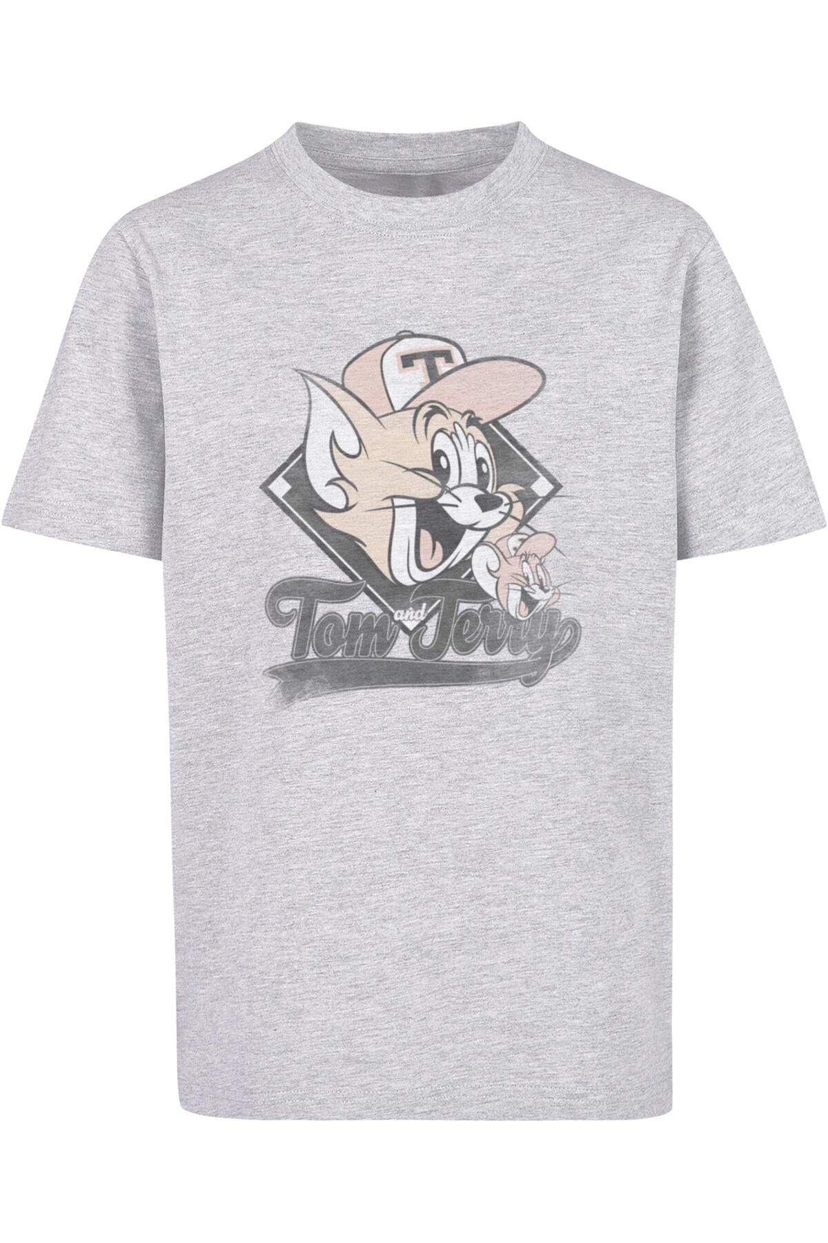 ABSOLUTE CULT-Herren Kids Tom and Jerry - Baseball Caps Basic T-Shirt 1