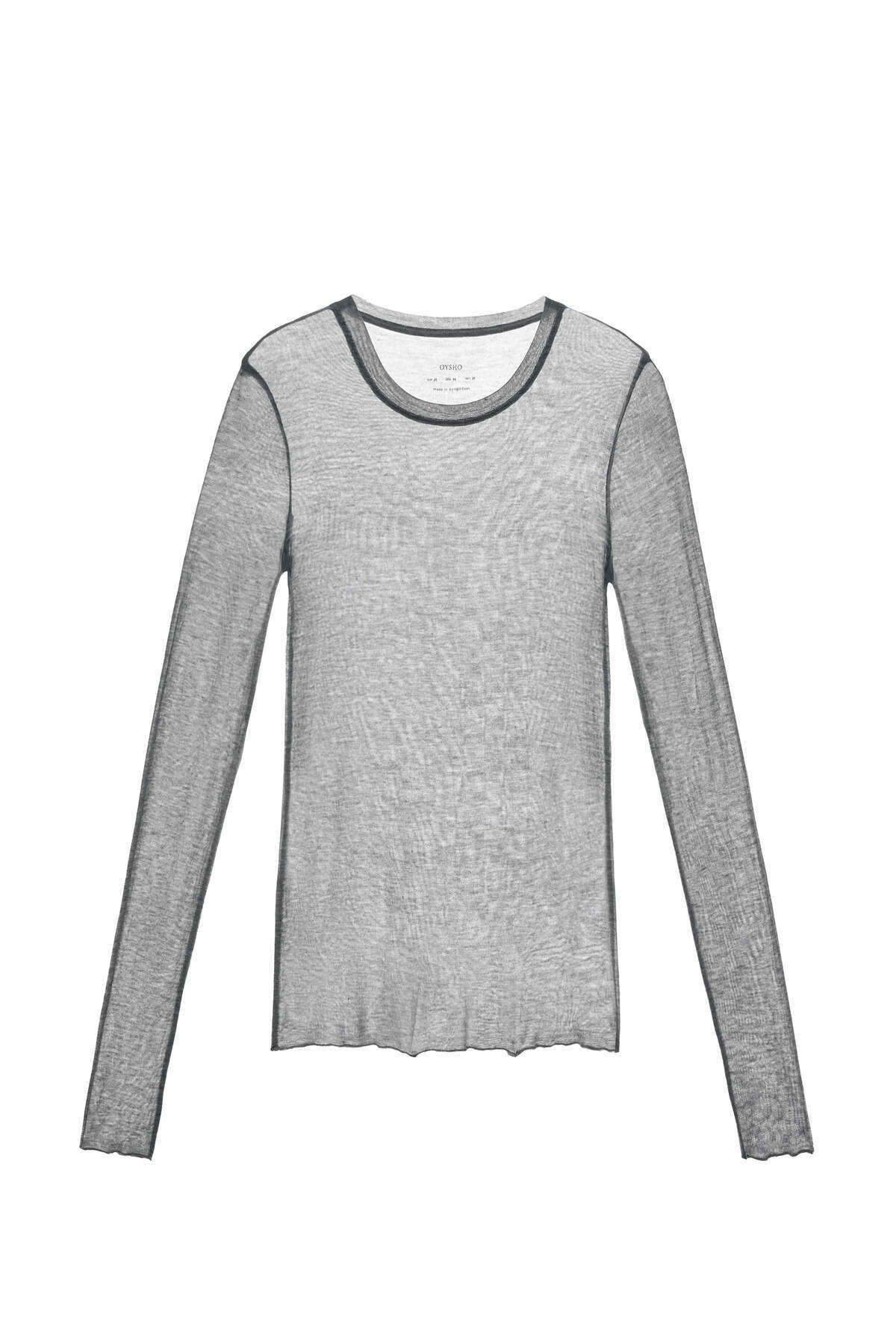 Oysho-Extra-fine long-sleeved T-shirt 6