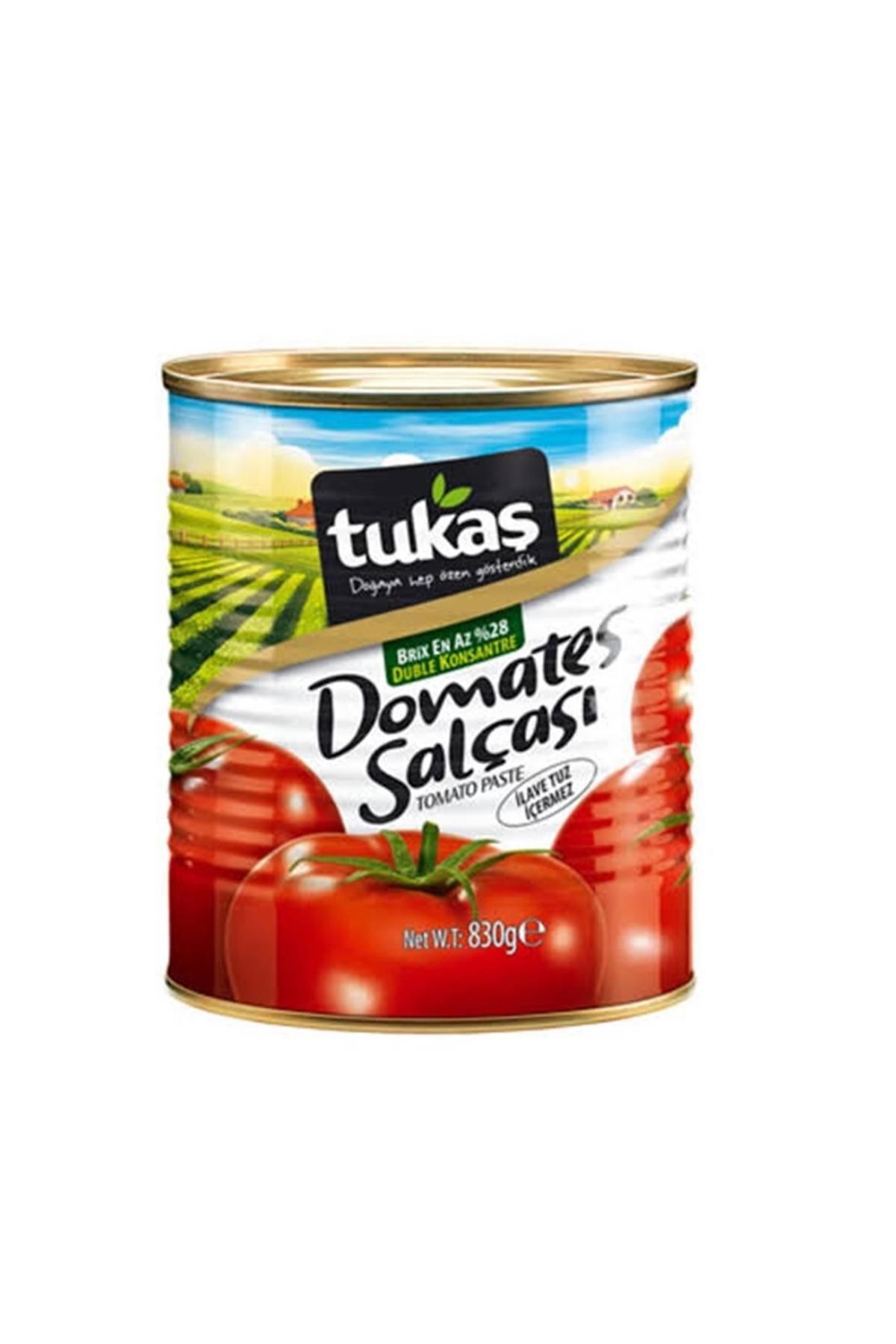 Tukaş Domates Salçası Teneke 830 G