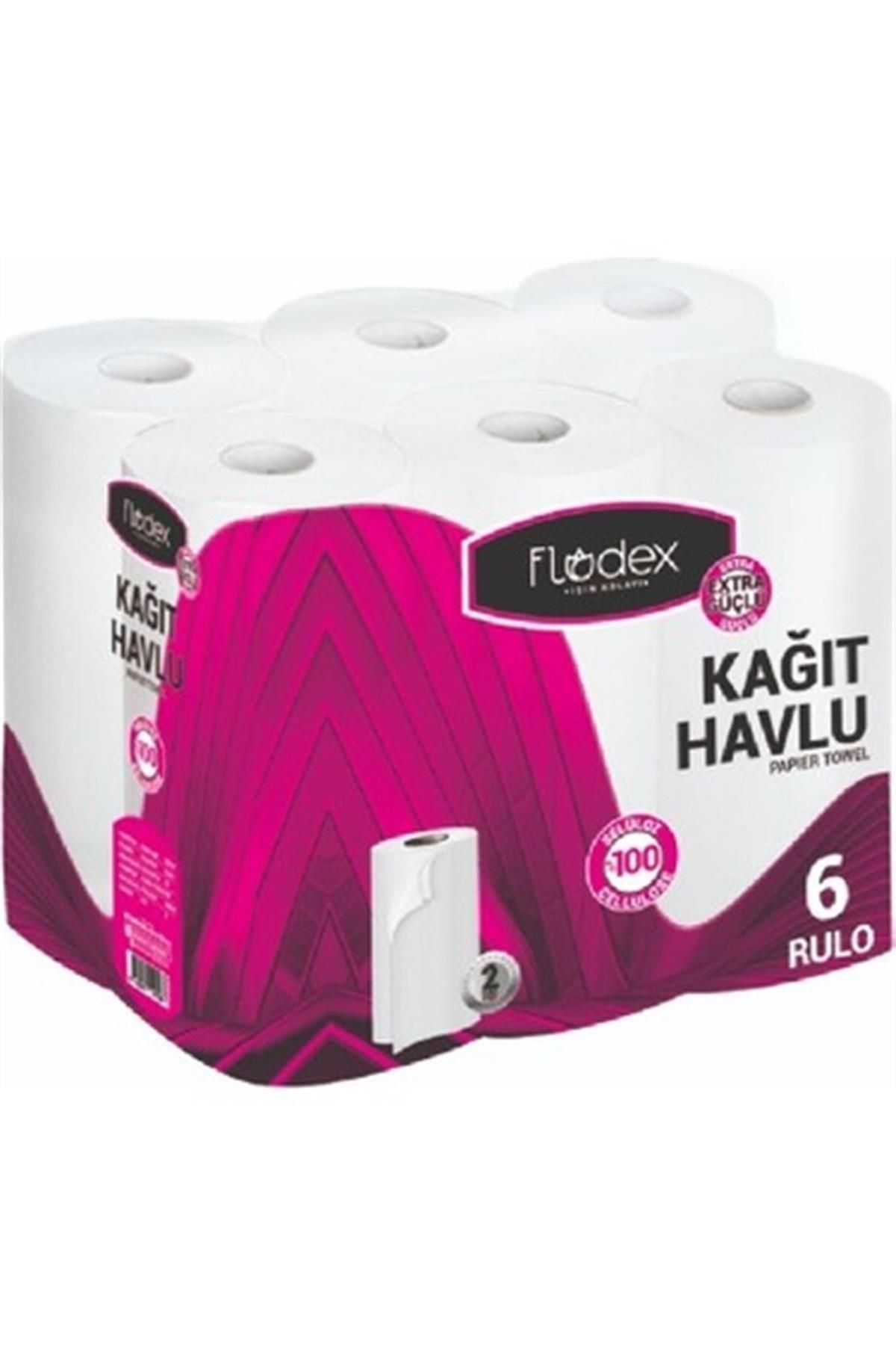 FLODEX Kağıt Havlu 6 Lı 2 Katlı