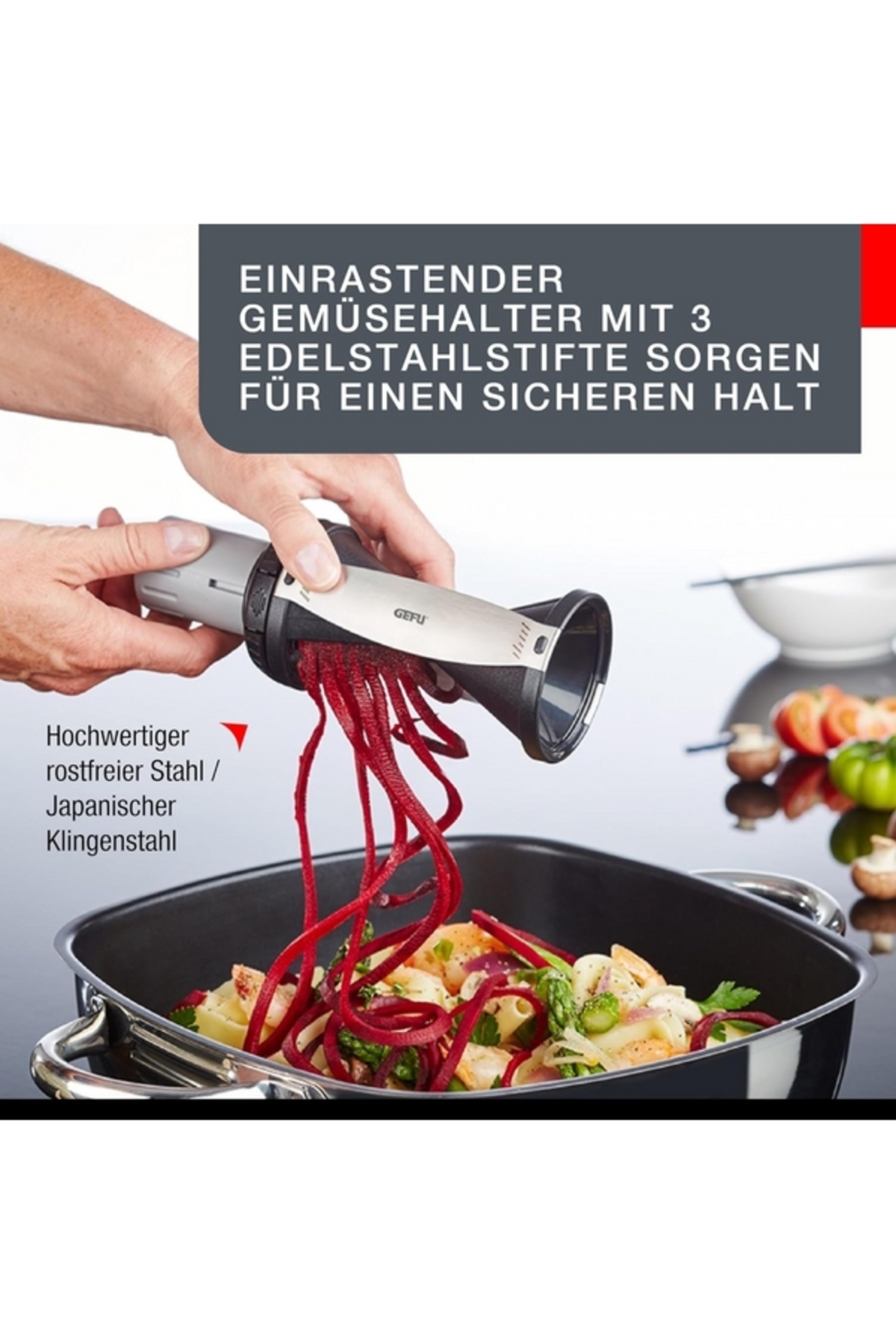 GEFU-Spirelli 2.0 Manual Operation Spiral Slicer 13780 3