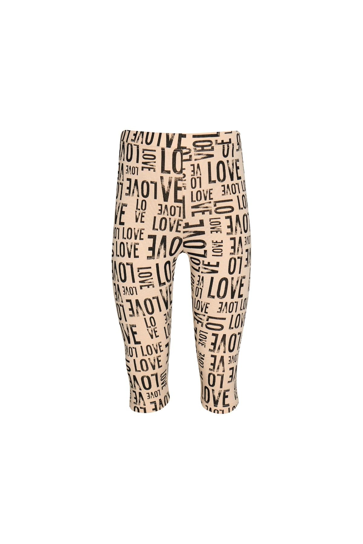 LOVETTI-Patterned Girl's Tights - Lovely Letters Below the Knee 1