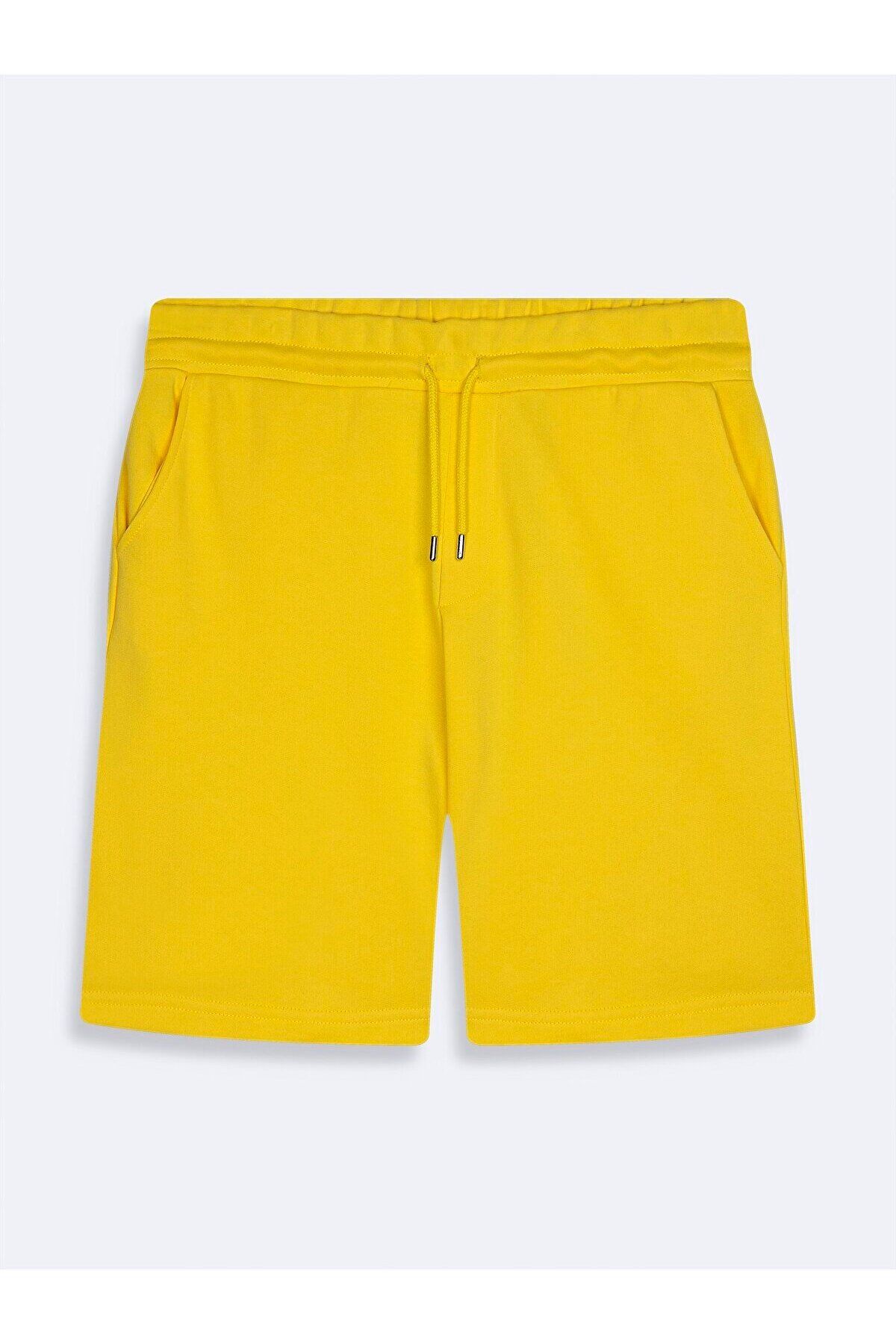 Ltb-Jogger Yellow Shorts 1