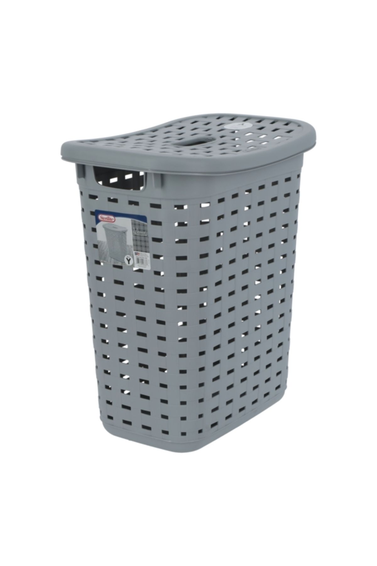 Sterilite-Weave Pattern Laundry Hamper 2