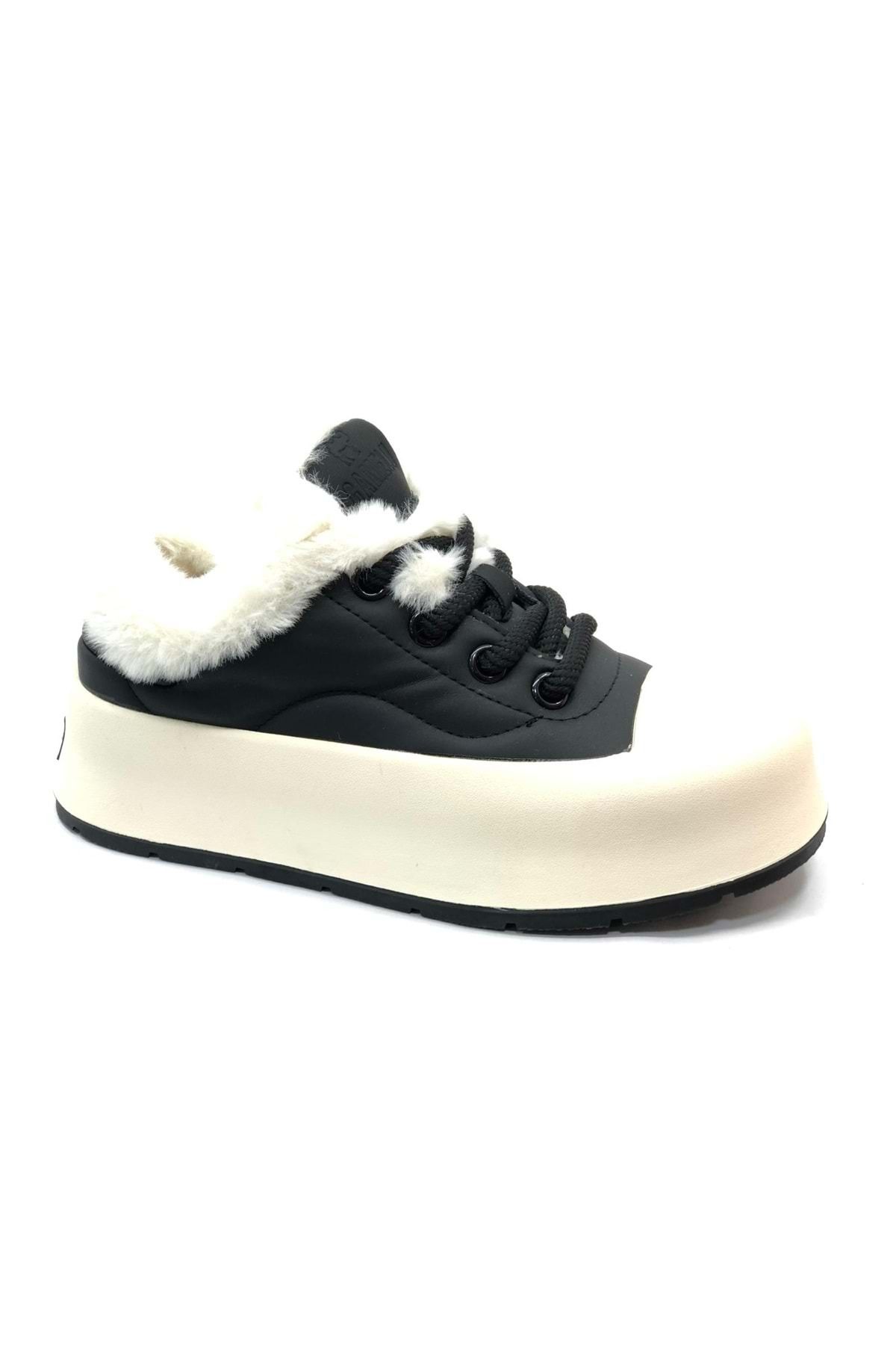 Kids Club Shoes-Gamelu Gone Plush Sneakers Unisex Sports Shoes Black 2