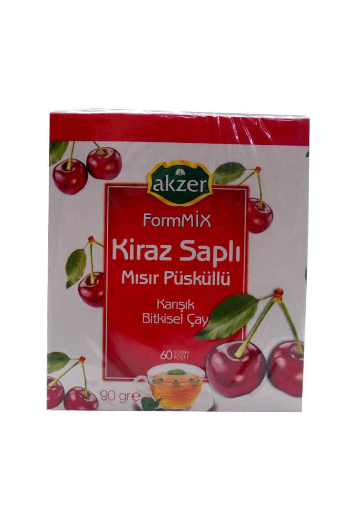 kapsulavm Kiraz Saplı Mısır Püsküllü Bitkisel Çay 60 Süzen Poşet