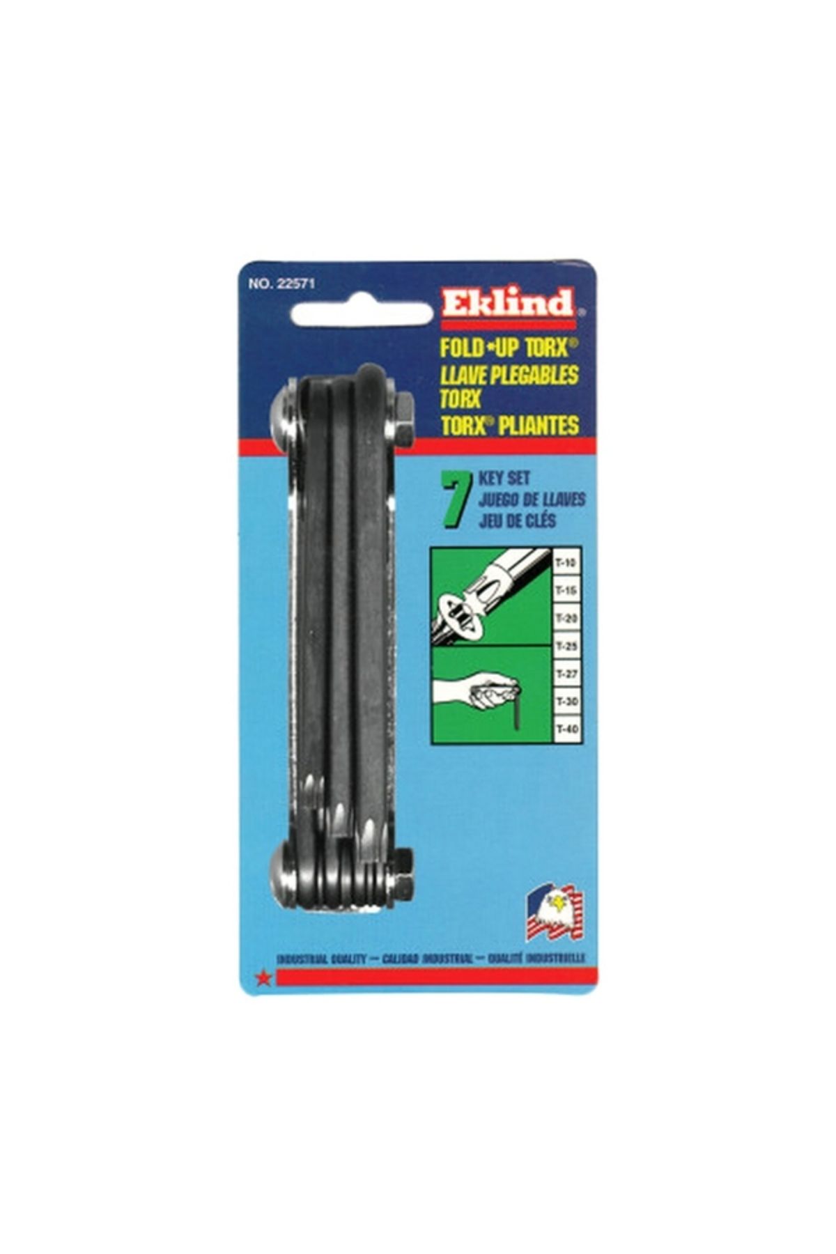 Eklind-7-in-1 Torx Fold-Up Key Set 2