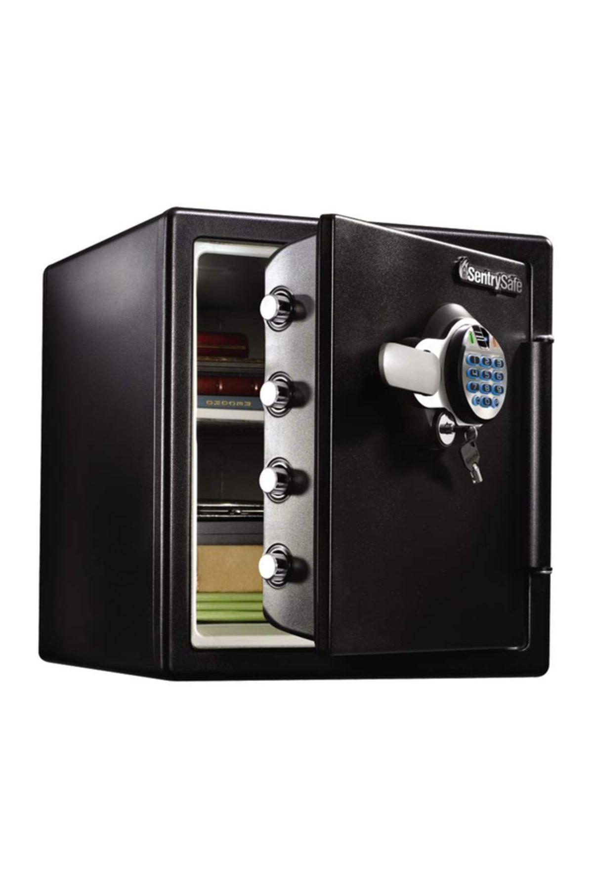 Sentrysafe-Fireproof and Waterproof Dual Lock Biometric Safe 39kg 2