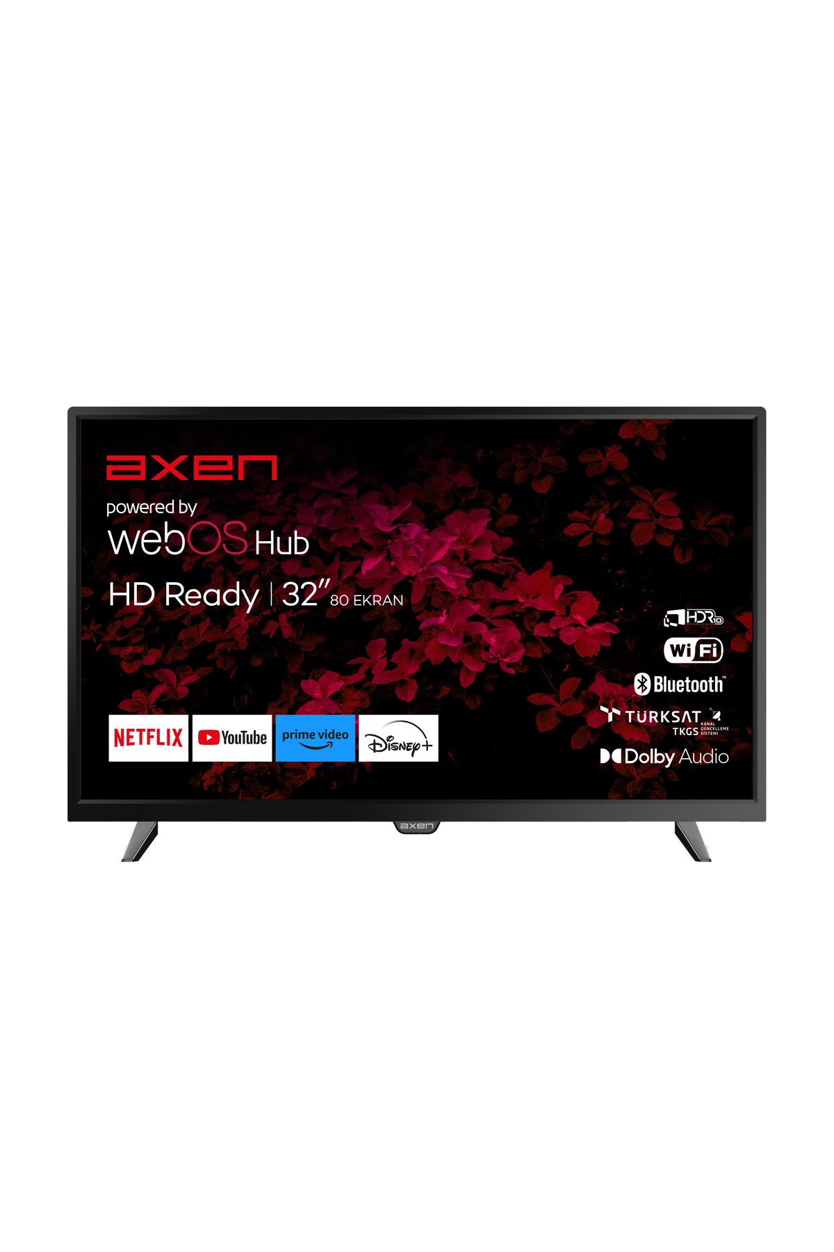 Axen Ax32dal540 32 Inç 82 Ekran Uydu Alıcılı Webos 2.0 Smart Led Led Tv