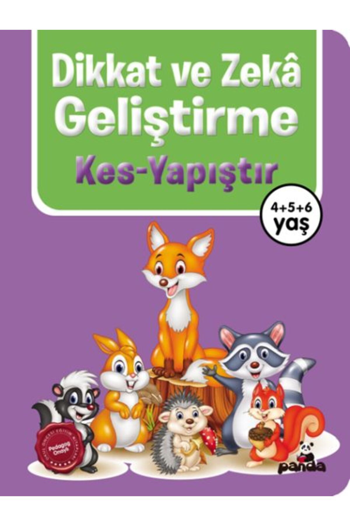 Beyaz Panda Yayınları Dikkat ve Zekâ Geliştirme – Kes - Yapıştır