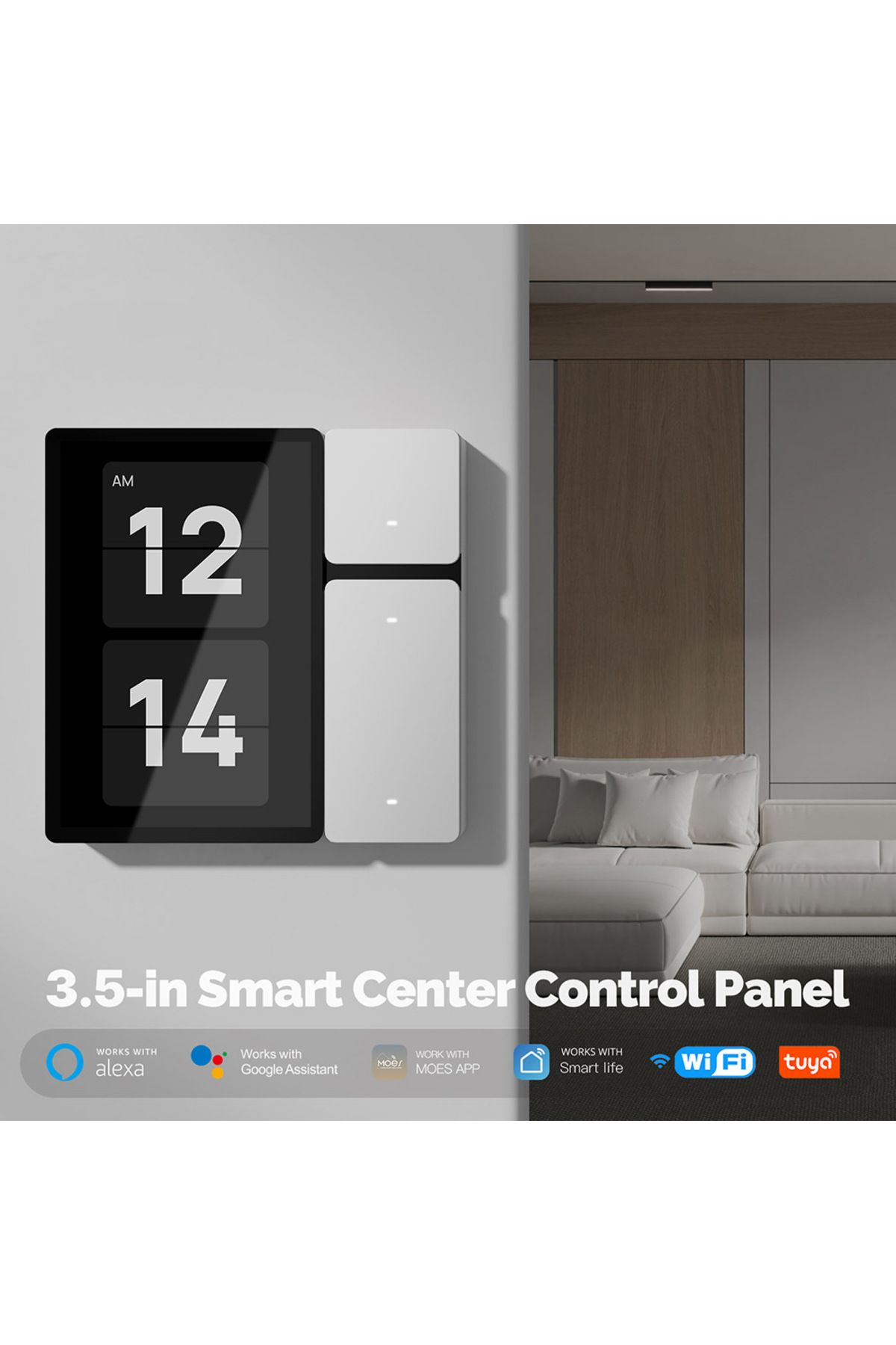 Choice-WiFi for Tuya Smart Touch Screen 3.5 Inch Center Control Panel IR Remote Control Smart Central Co... 4