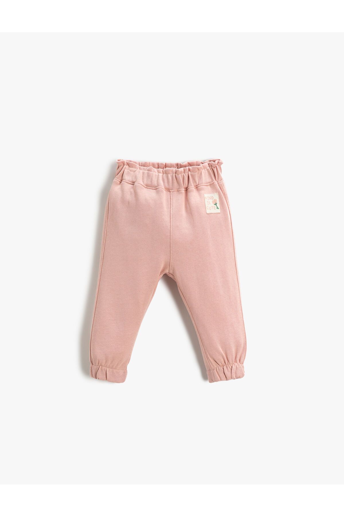 Koton Podstawowe Bawełniane Spodnie Dresowe Typu Jogger Kobieta - 9–12 months