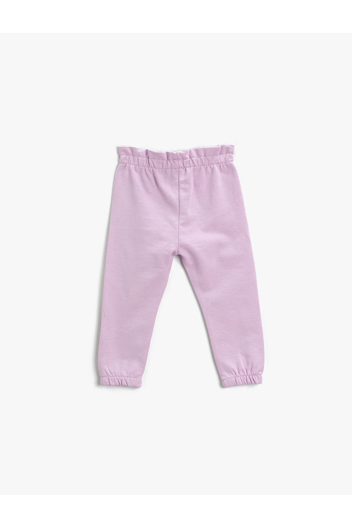 Koton-Basic Jogger Sweatpants with Drawstring Waist Elastic Ribbon 2
