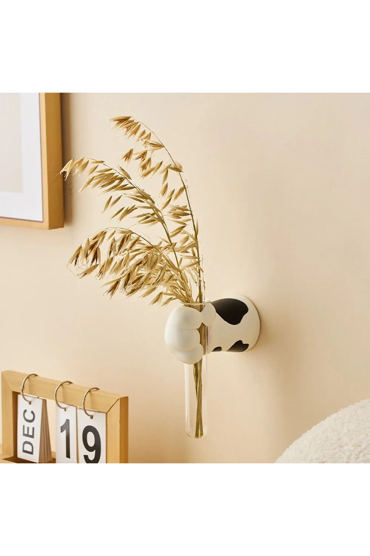 Choice-Home Decoration Creative Cat Claw Wall Vase for Dried Flower Modern Style Interior Hanging Orname... 3