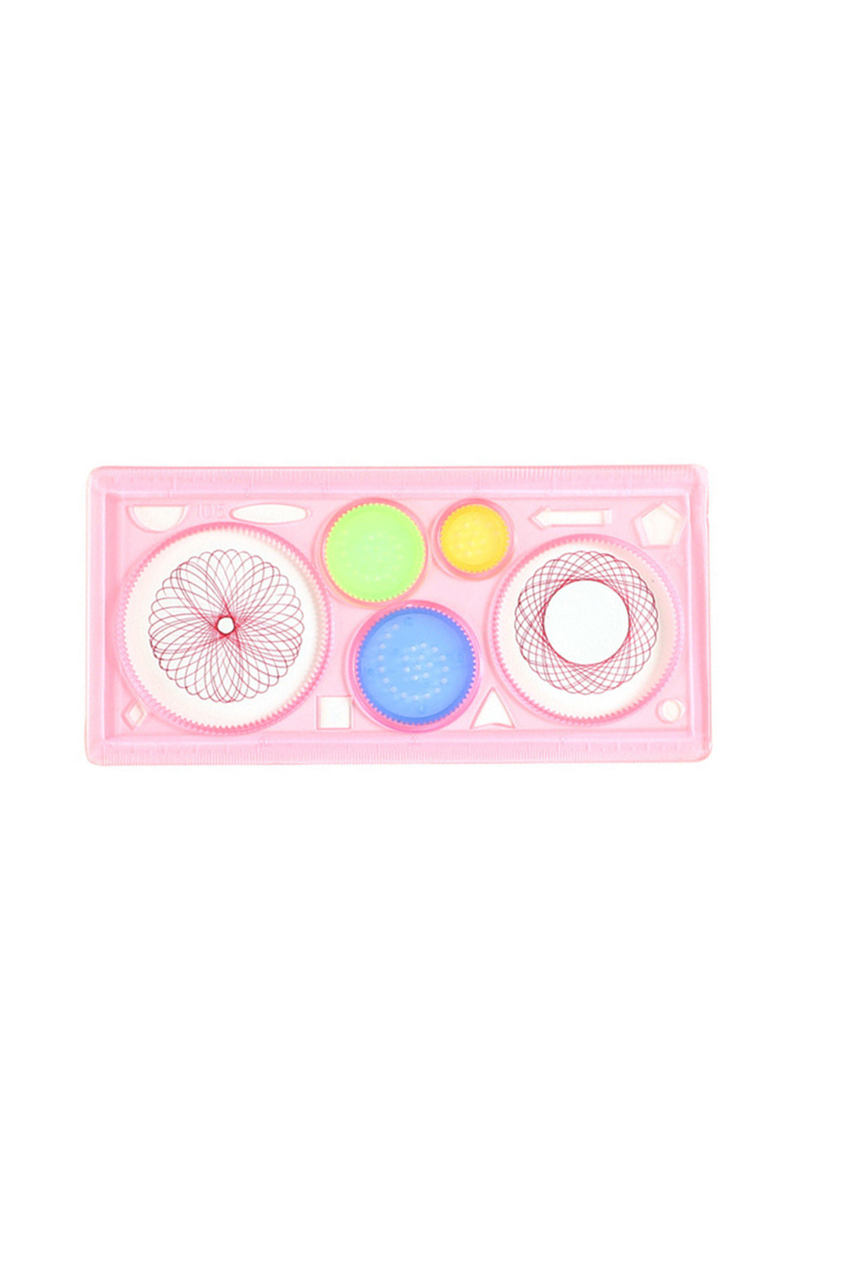 Choice-Spirograph Ruler Magic Ruler Set Geometry Spiral Drawing Template Creative Art Craft Interlocking... 8