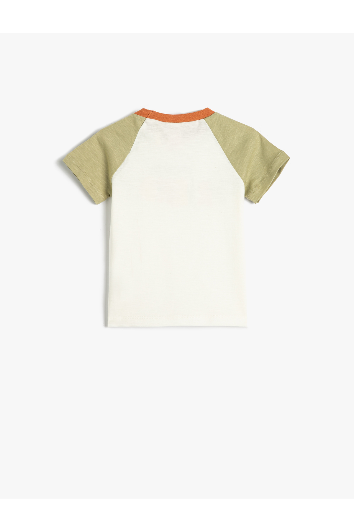 Koton Tişört Hayvanlar Baskılı Kısa Kollu Bisiklet Yaka Pamuklu fotoğrafı 2 (önizleme)