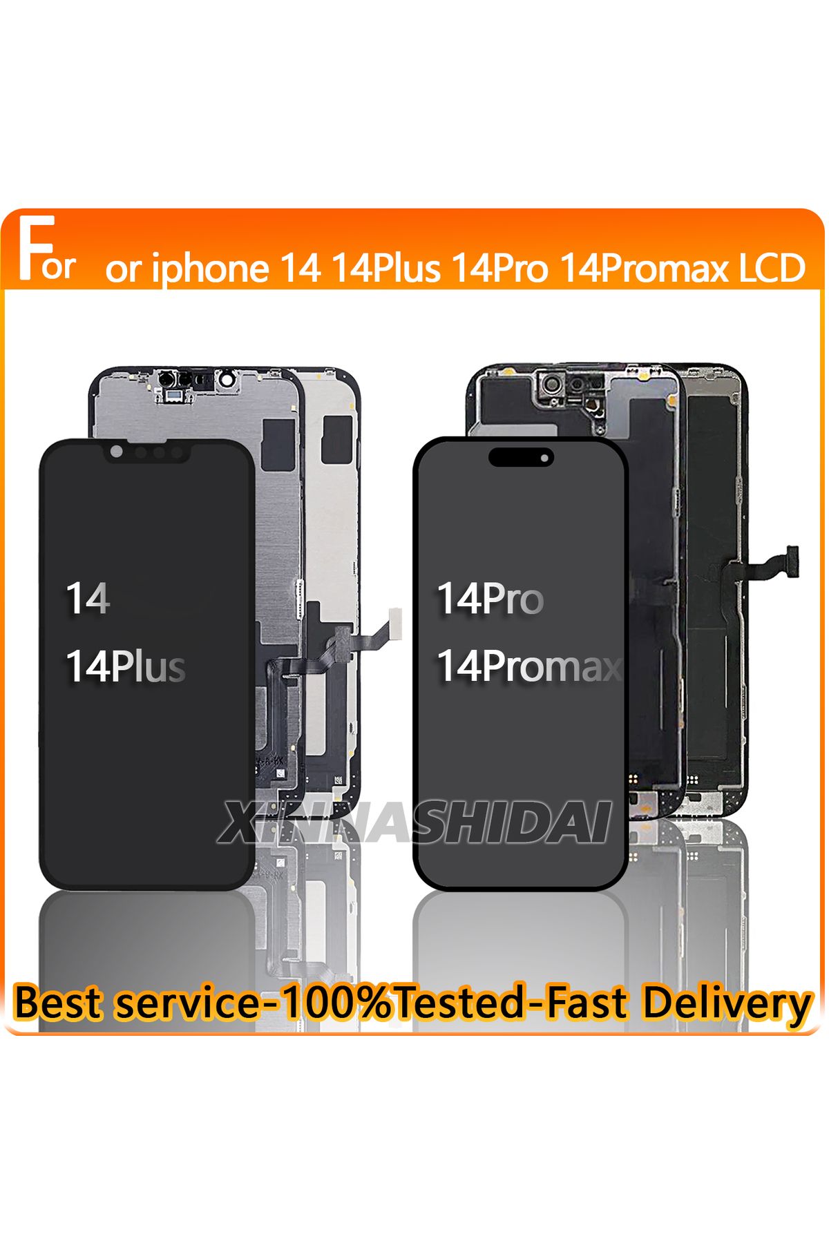 Choice-For iPhone14 14plus 14pro 14promax LCD Display With 3D Touch Screen Sensor Panel Assembly Replace... 2