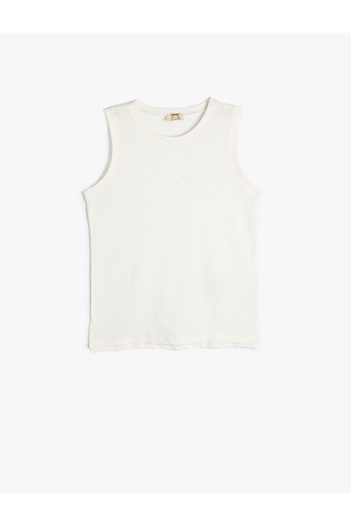 Koton-Basic Tank Top Crew Neck Cotton 1